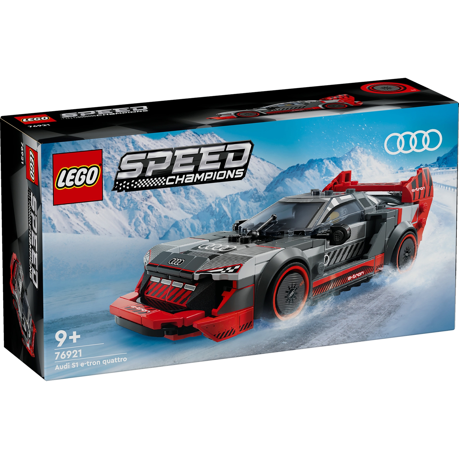 LEGO Speed Champions Audi S1 e-tron quattro Race Car Toy Set 76921