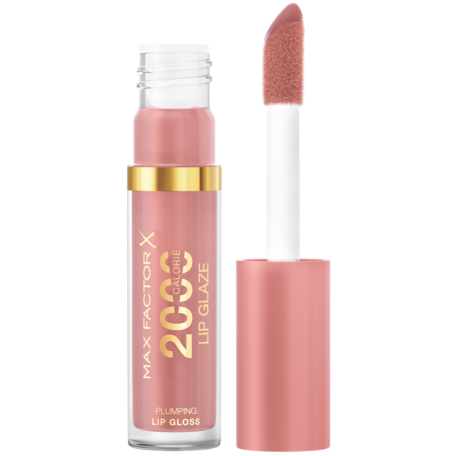 Max Factor 2000 Calorie Lip Glaze Full Shine Tinted Lip Gloss 4.4ml (various Shades) - 085 Floral Cream