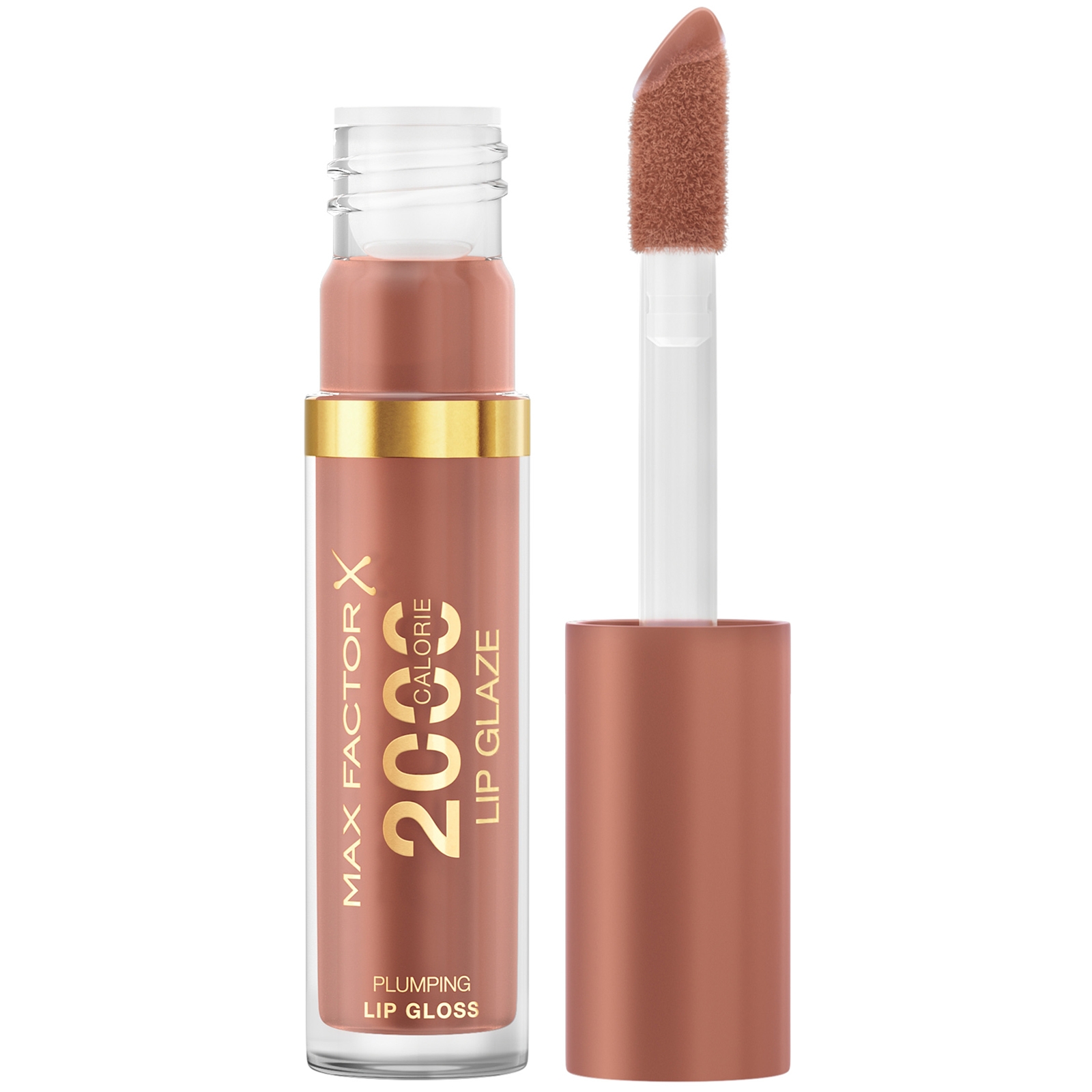 Max Factor 2000 Calorie Lip Glaze Full Shine Tinted Lip Gloss 4.4ml (various Shades) - 150 Caramel Swish