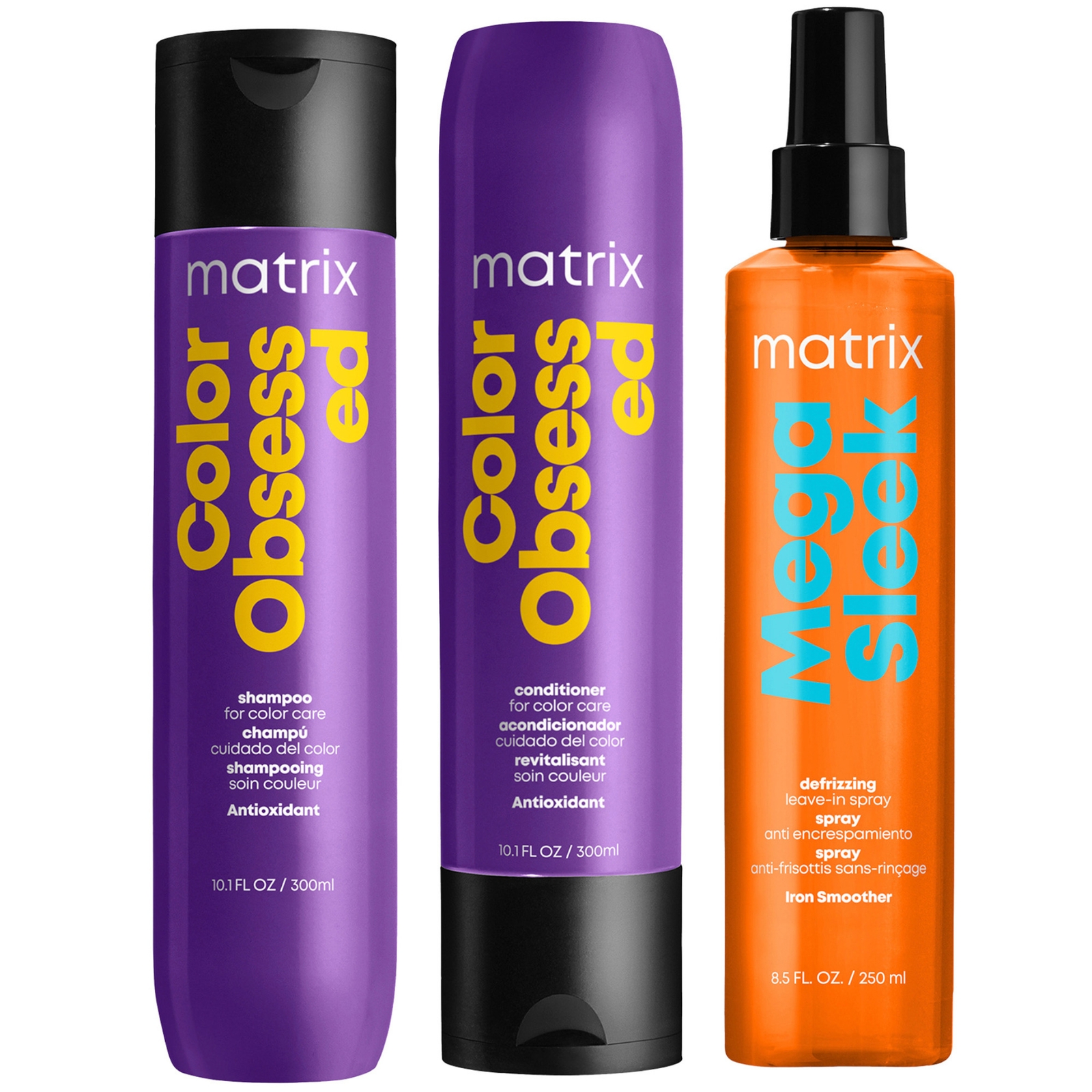 Photos - Hair Styling Product Matrix Color Obsessed Shampoo and Conditioner for Colour treated Hair and 