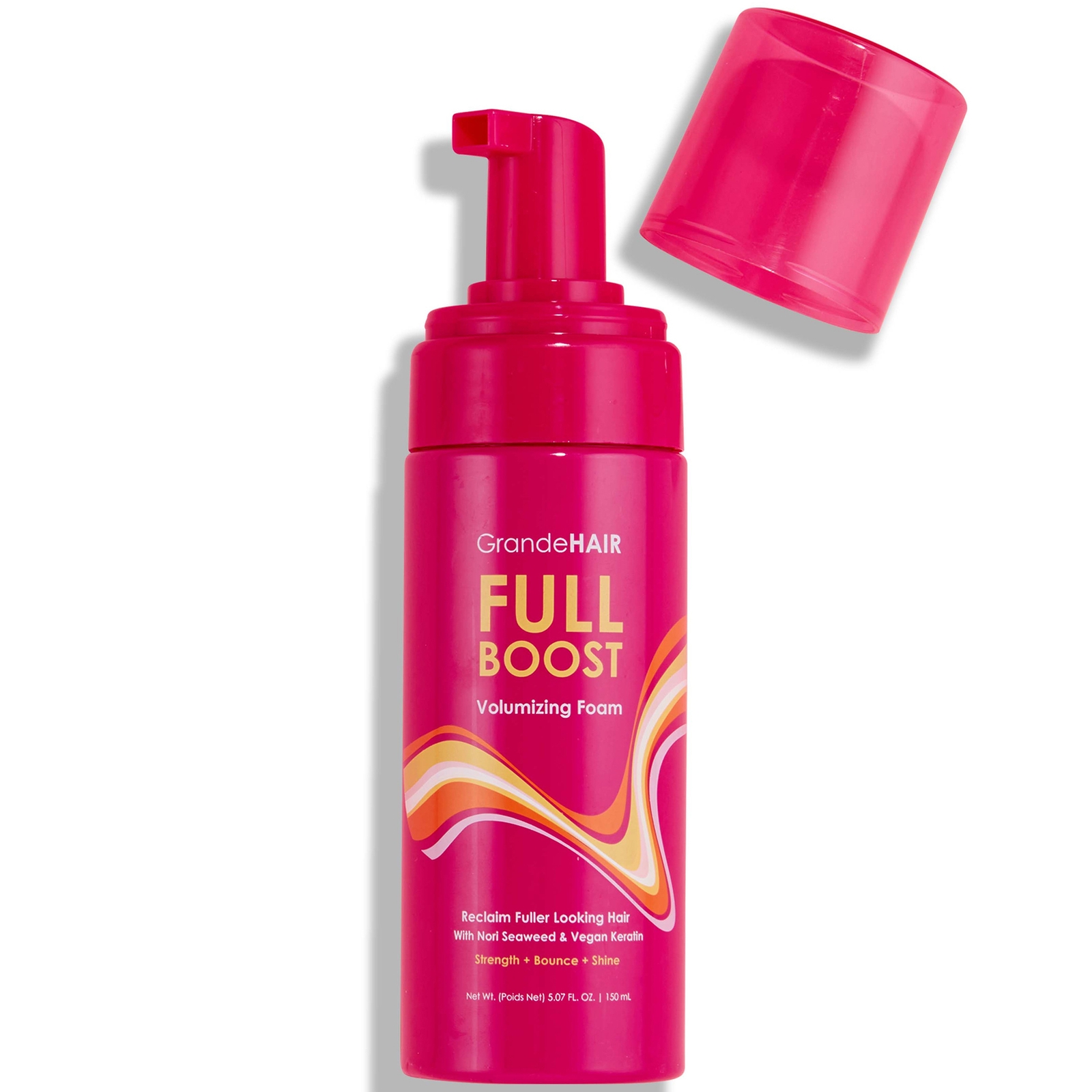 Grande Cosmetics Grandehair Full Boost Volumising Foam 150ml In Pink