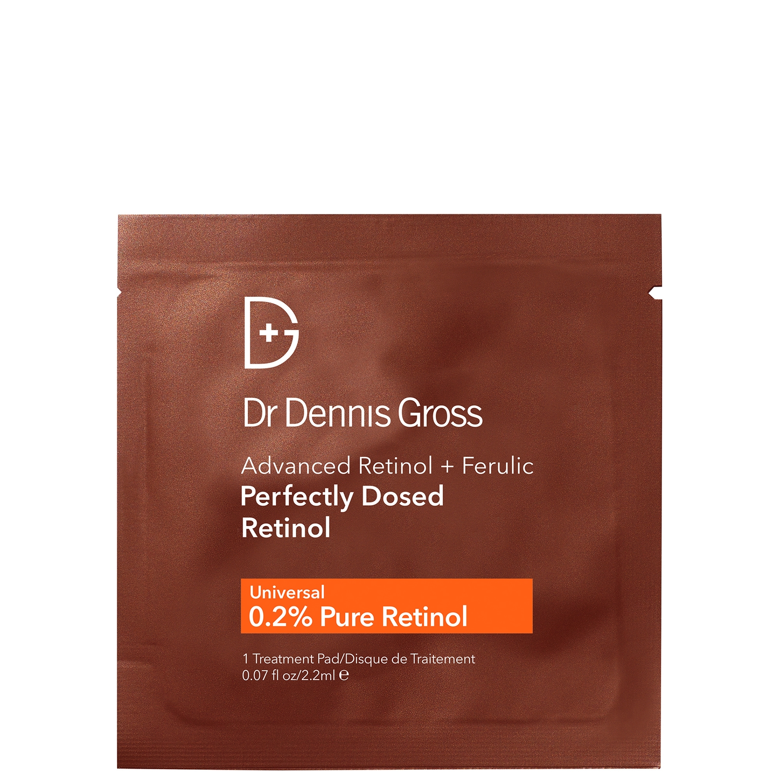 Dr Dennis Gross Skincare Advanced Retinol And Ferulic Perfectly Dosed Retinol - Universal 0.2% Pure Retinol 2.2ml In White