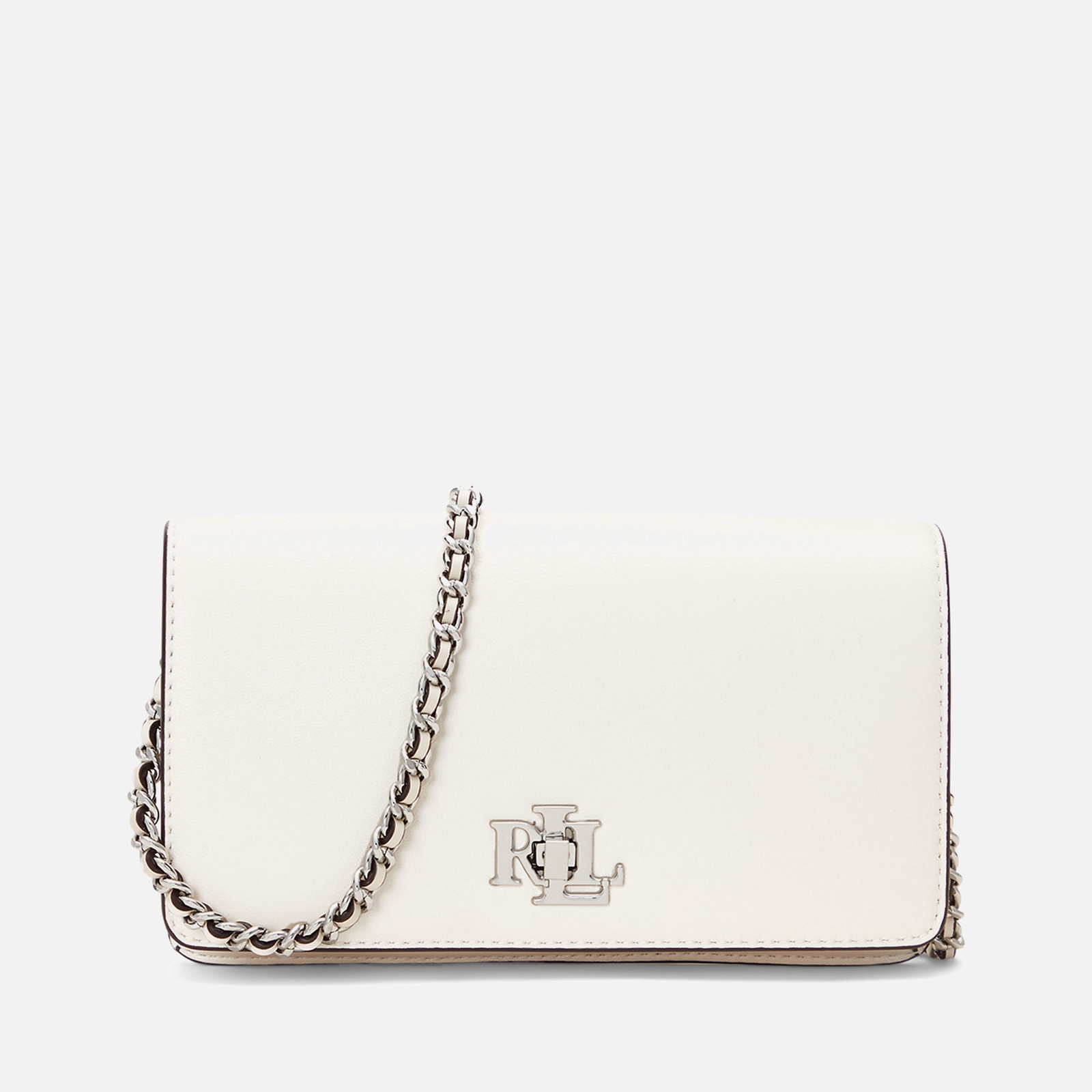 Lauren Ralph Lauren Turnlock Leather Tech Case