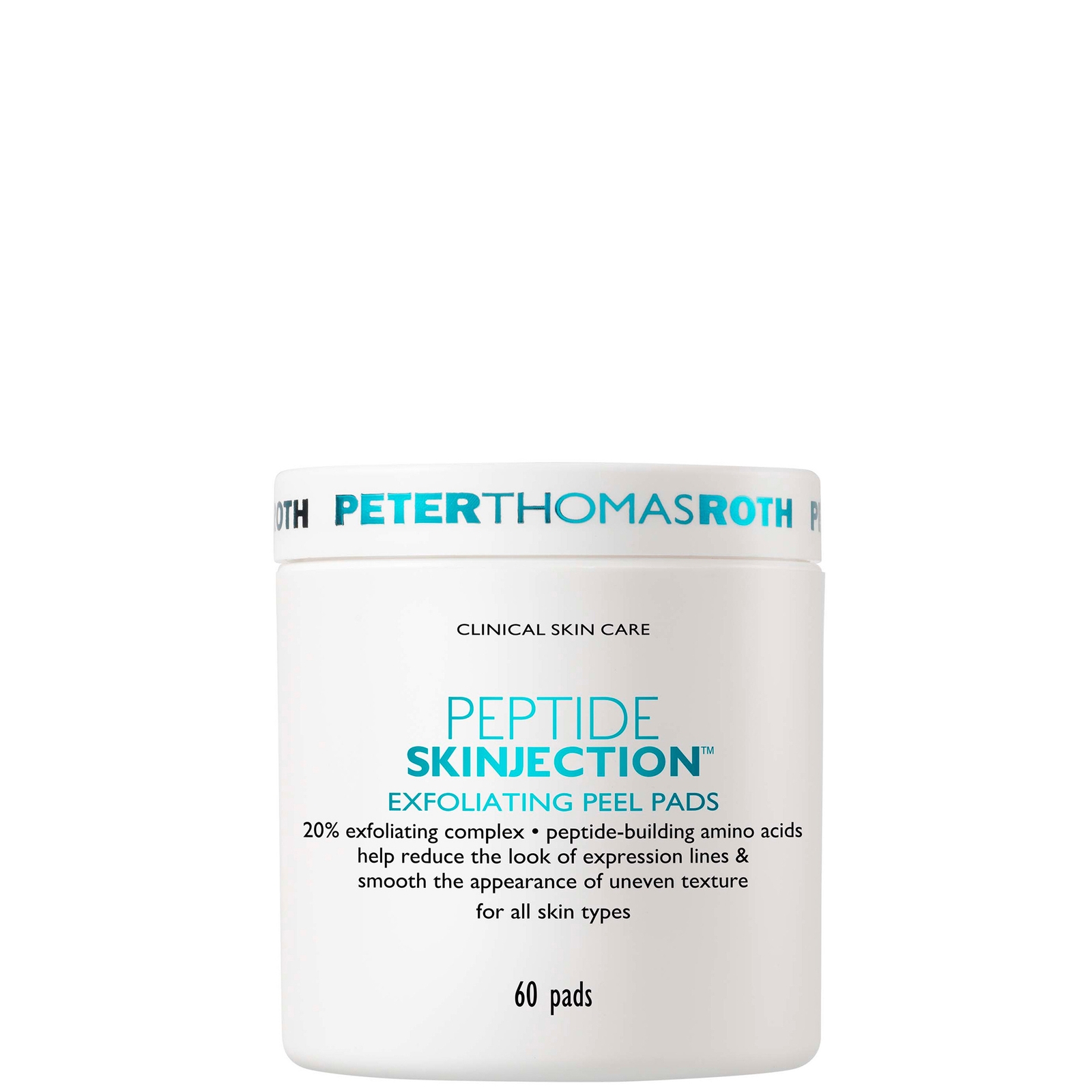 Shop Peter Thomas Roth Peptide Skinjection Exfoliating Peel Pads - Pack Of 60