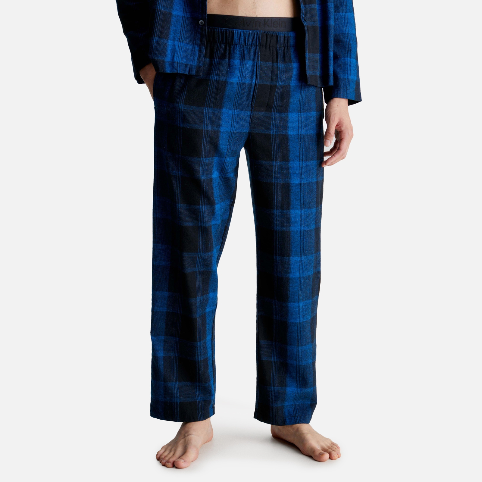 Calvin Klein Cotton-Flannel Sleep Pants
