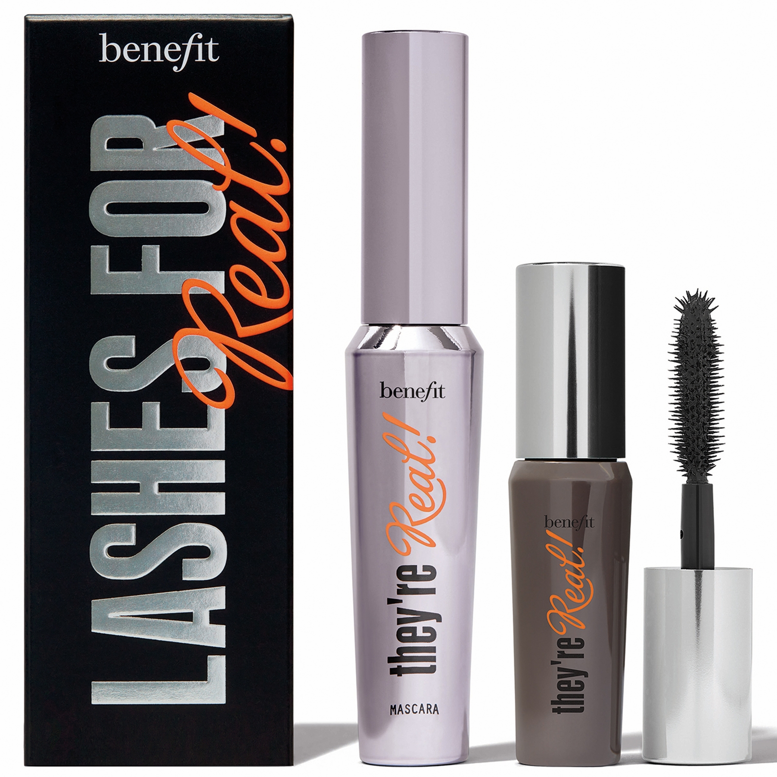 benefit Lashes for Real! They're Real Mascara Booster Set