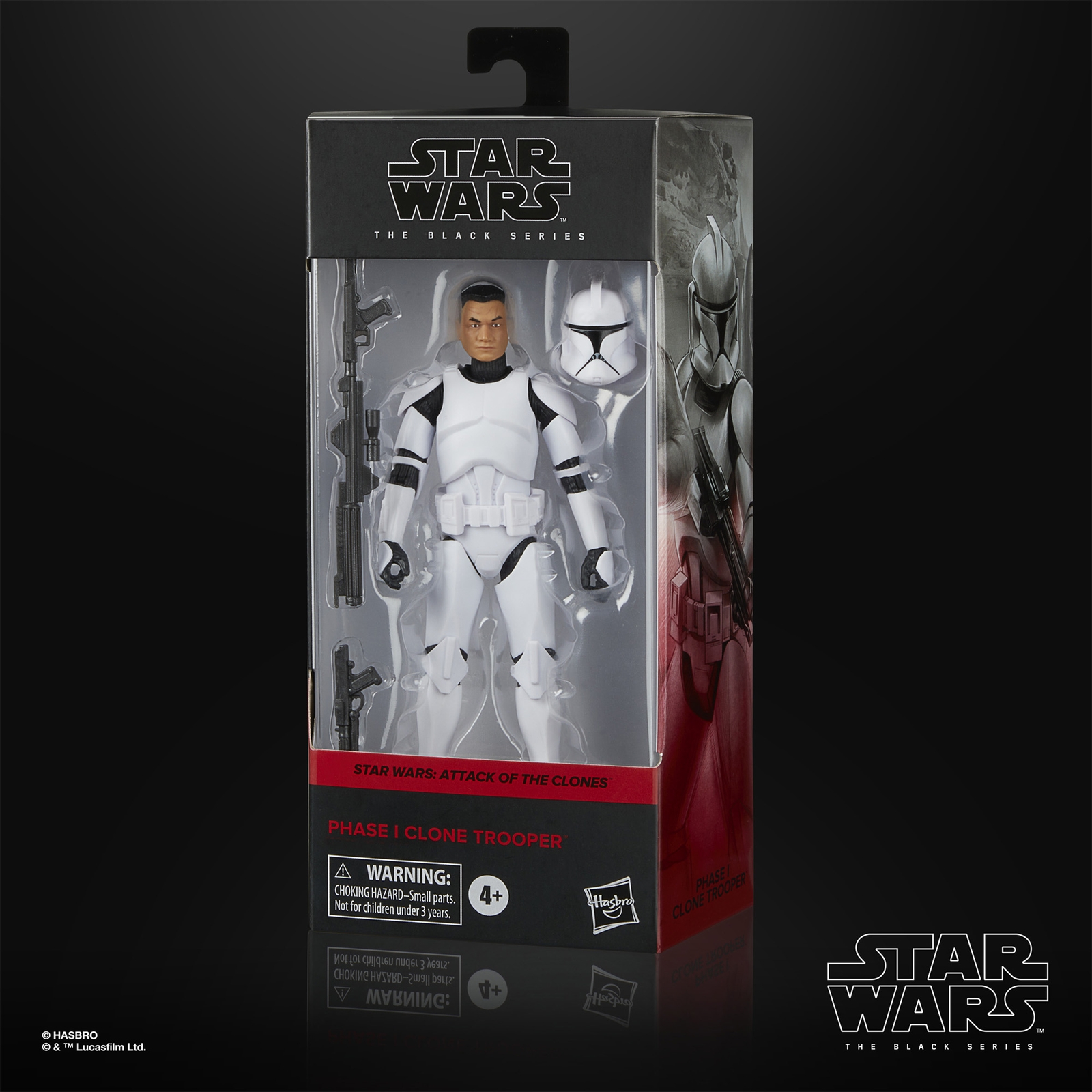 Hasbro Star Wars The Black Series Phase I Clone Trooper, Star Wars: Attack Of The Clones Action Figure (6”)