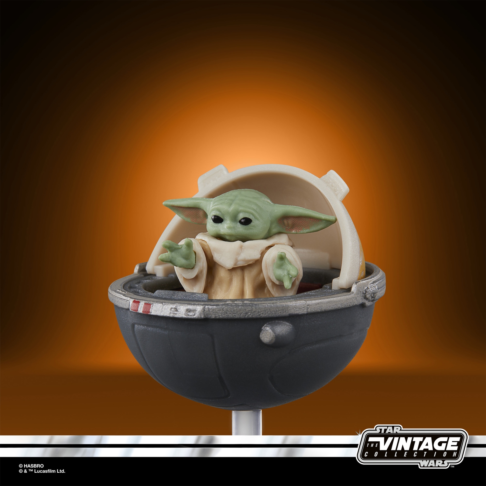 Hasbro Star Wars The Vintage Collection Grogu, Star Wars: The Mandalorian Action Figure (3.75”)