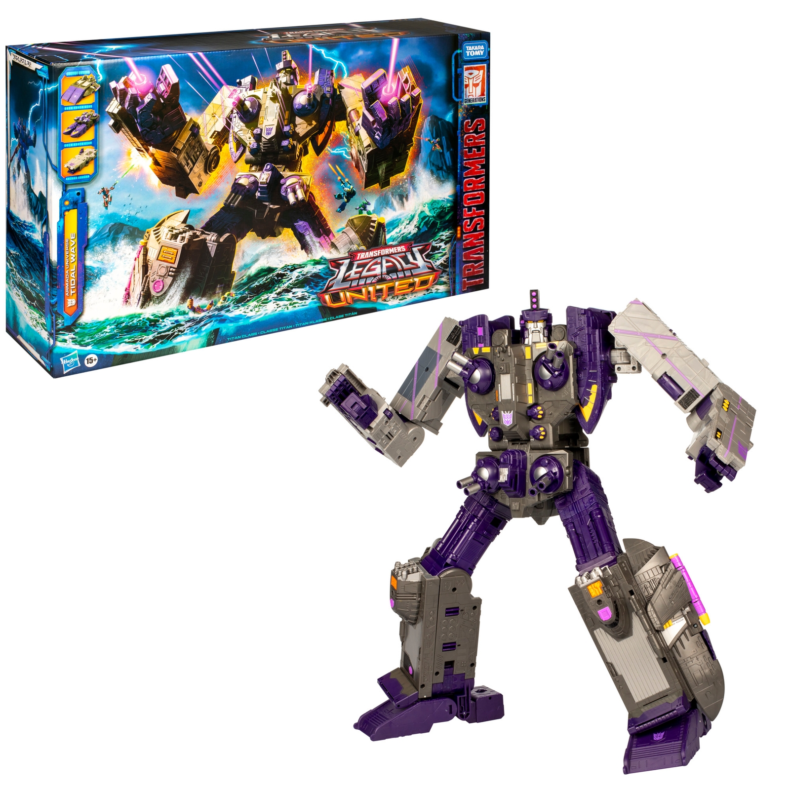 Hasbro Transformers Legacy United Titan Armada Universe Tidal Wave 19” Action Figure