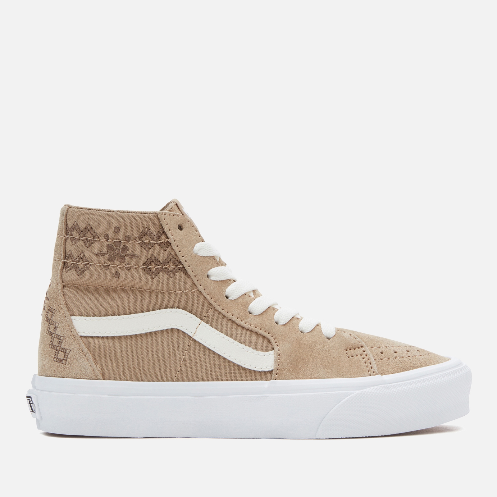 Vans Women’s SK8-Hi Tapered Canvas and Suede Trainers