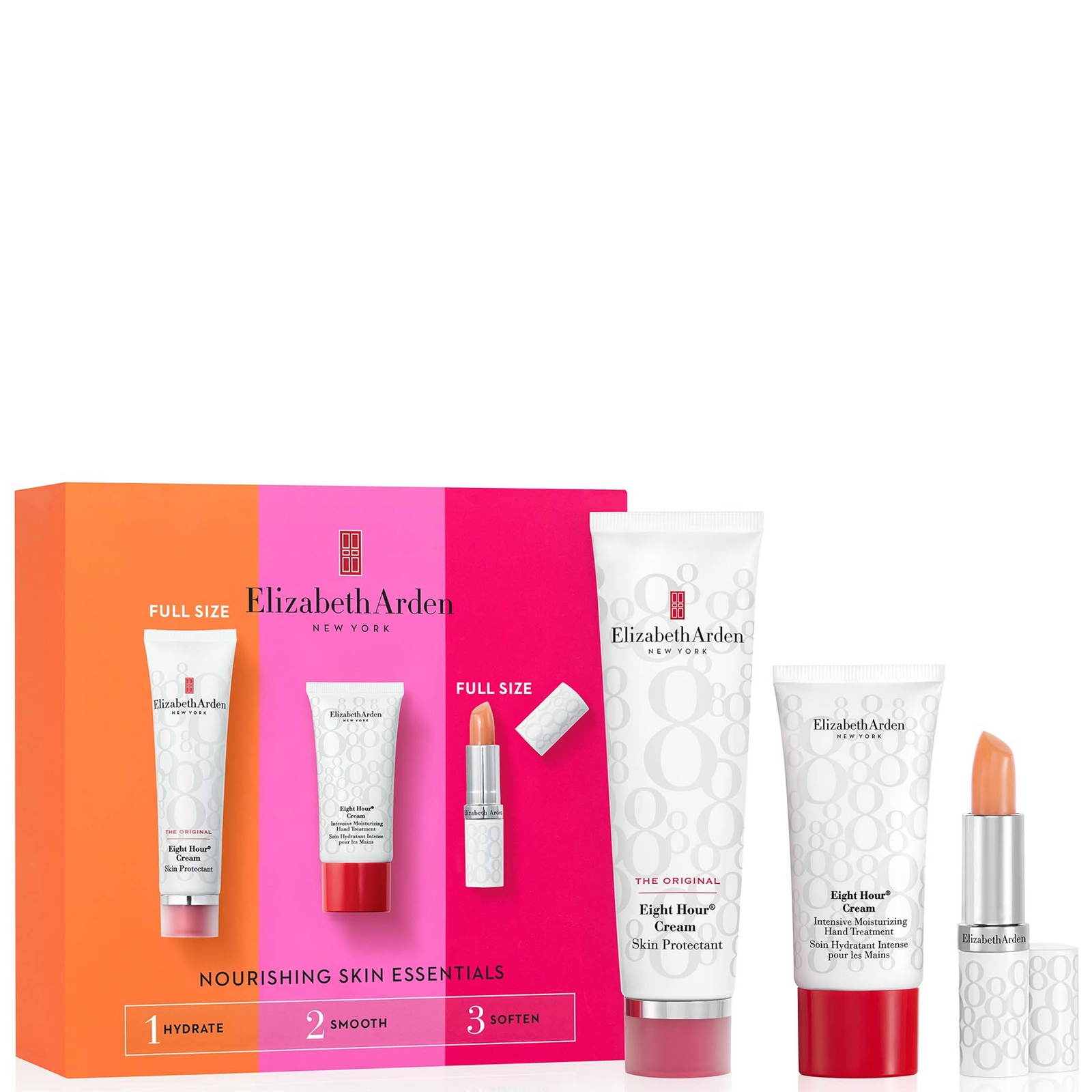Shop Elizabeth Arden Nourishing Skin Essentials Eight Hour 3-piece Gift Set