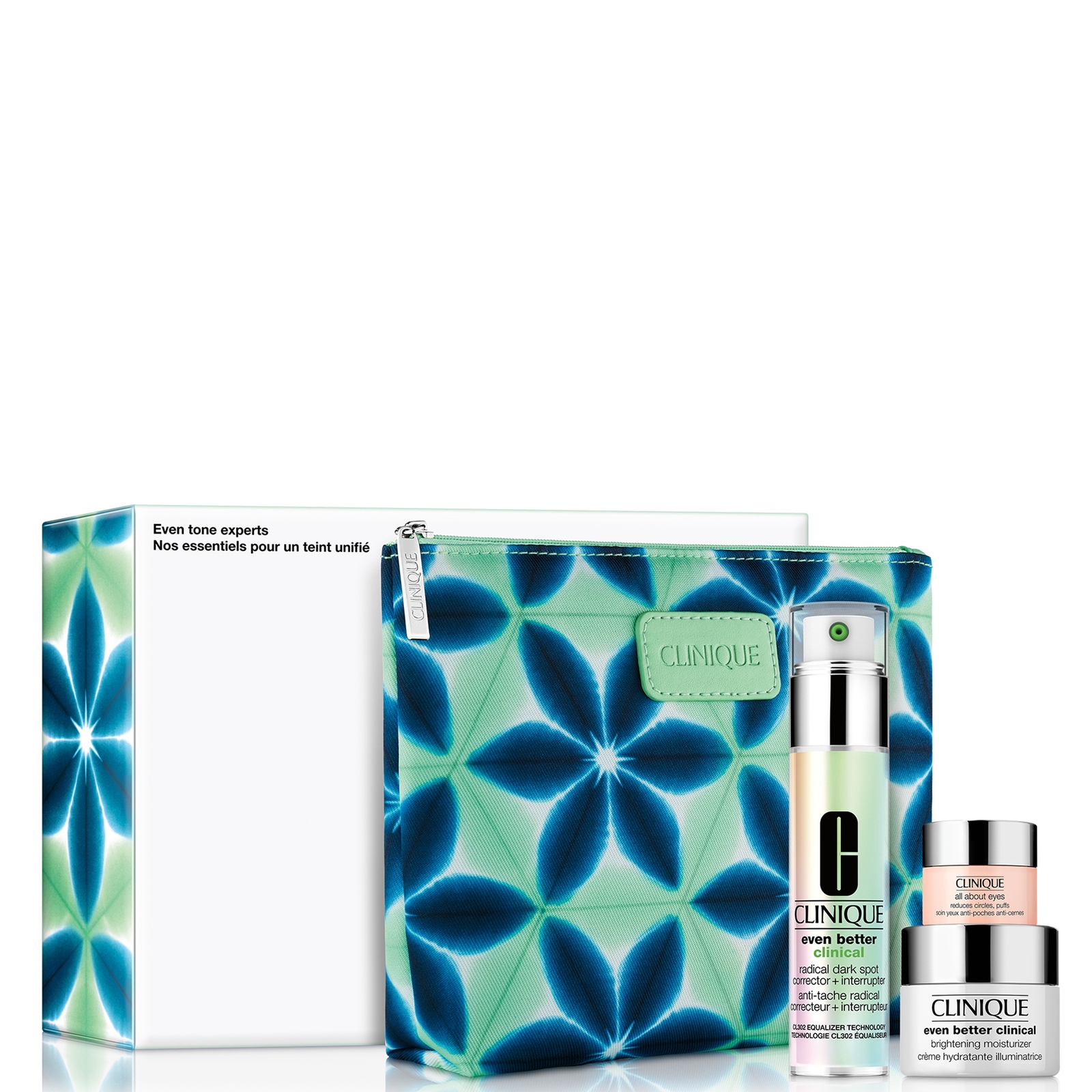 Clinique Even Tone Experts: Brightening Skincare Gift Set In White
