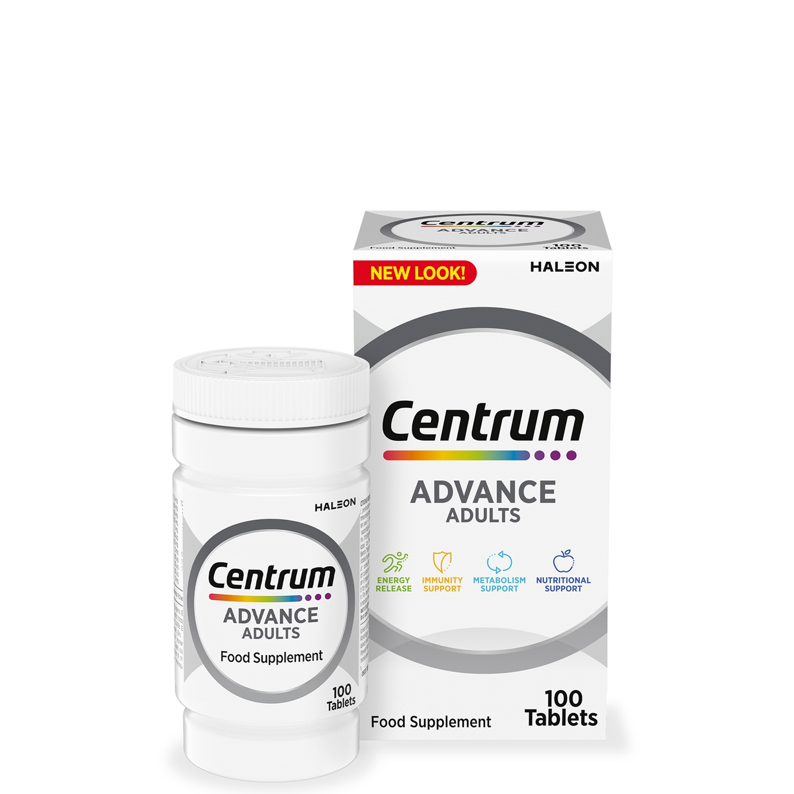 

Centrum Advance Multivitamins and Minerals Tablets - 100 Tablets