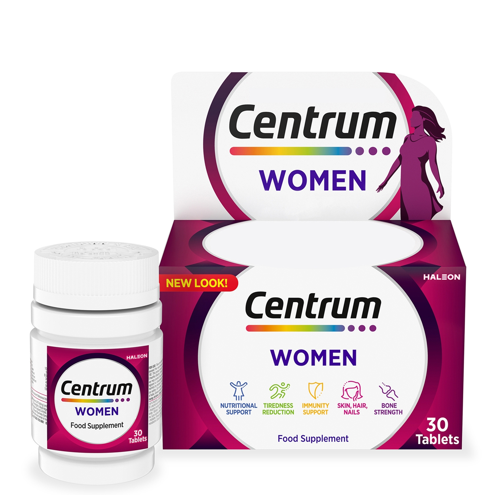 

Centrum Women's Multivitamins and Minerals Tablets - 30 Tablets