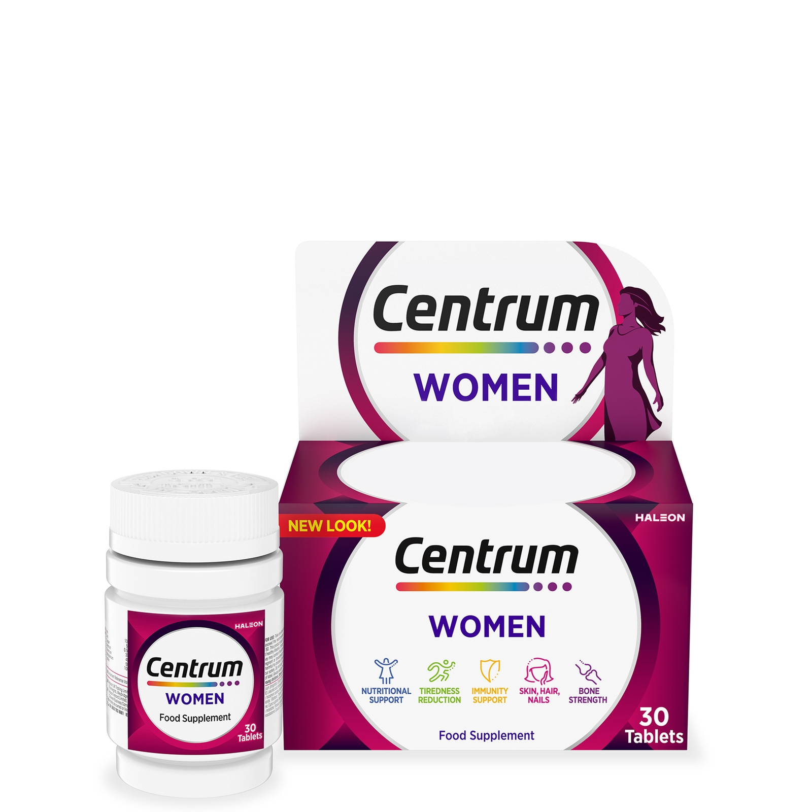 Shop Centrum Women's Multivitamins And Minerals Tablets - 30 Tablets