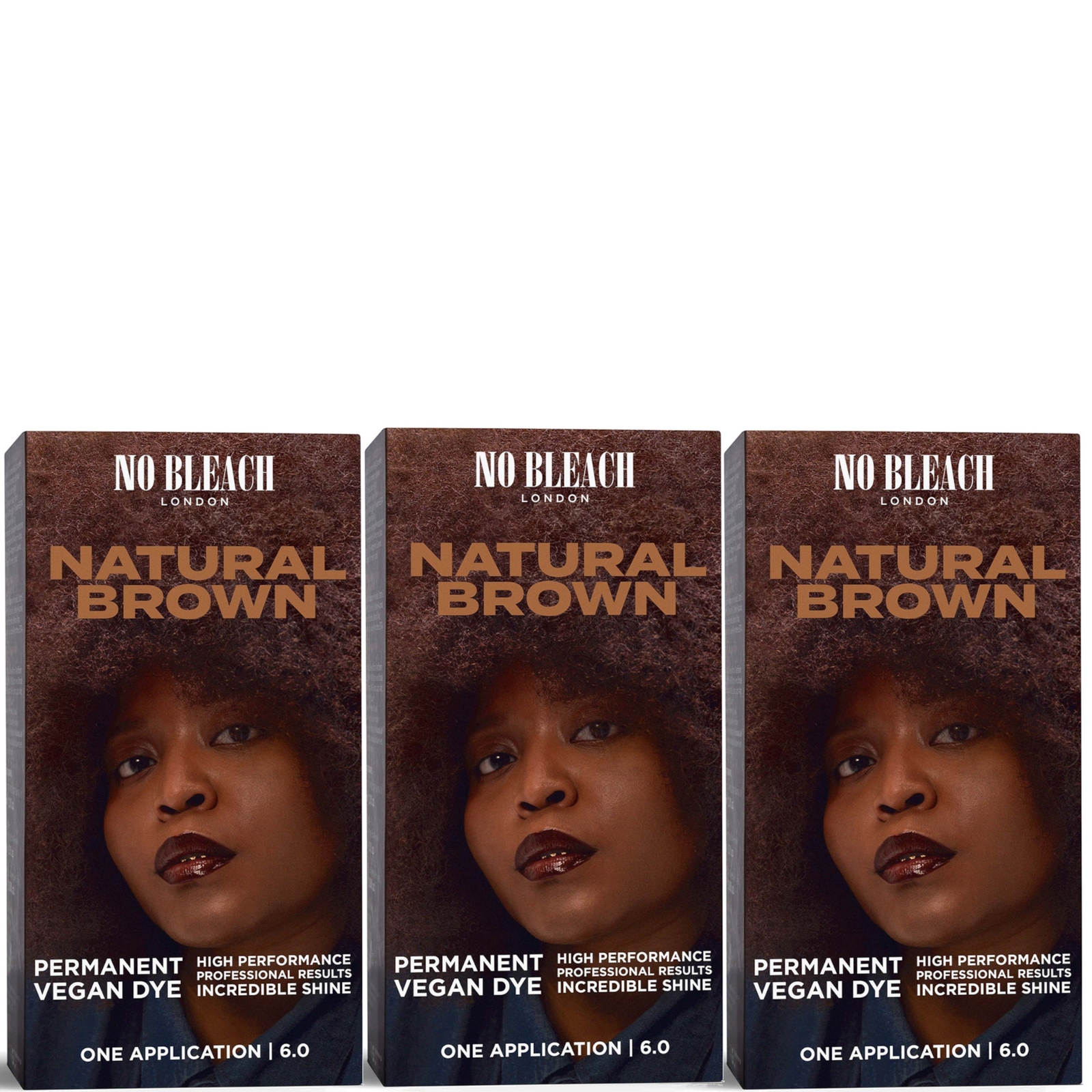 Image of BLEACH LONDON Natural Brown Permanent Kit Trio