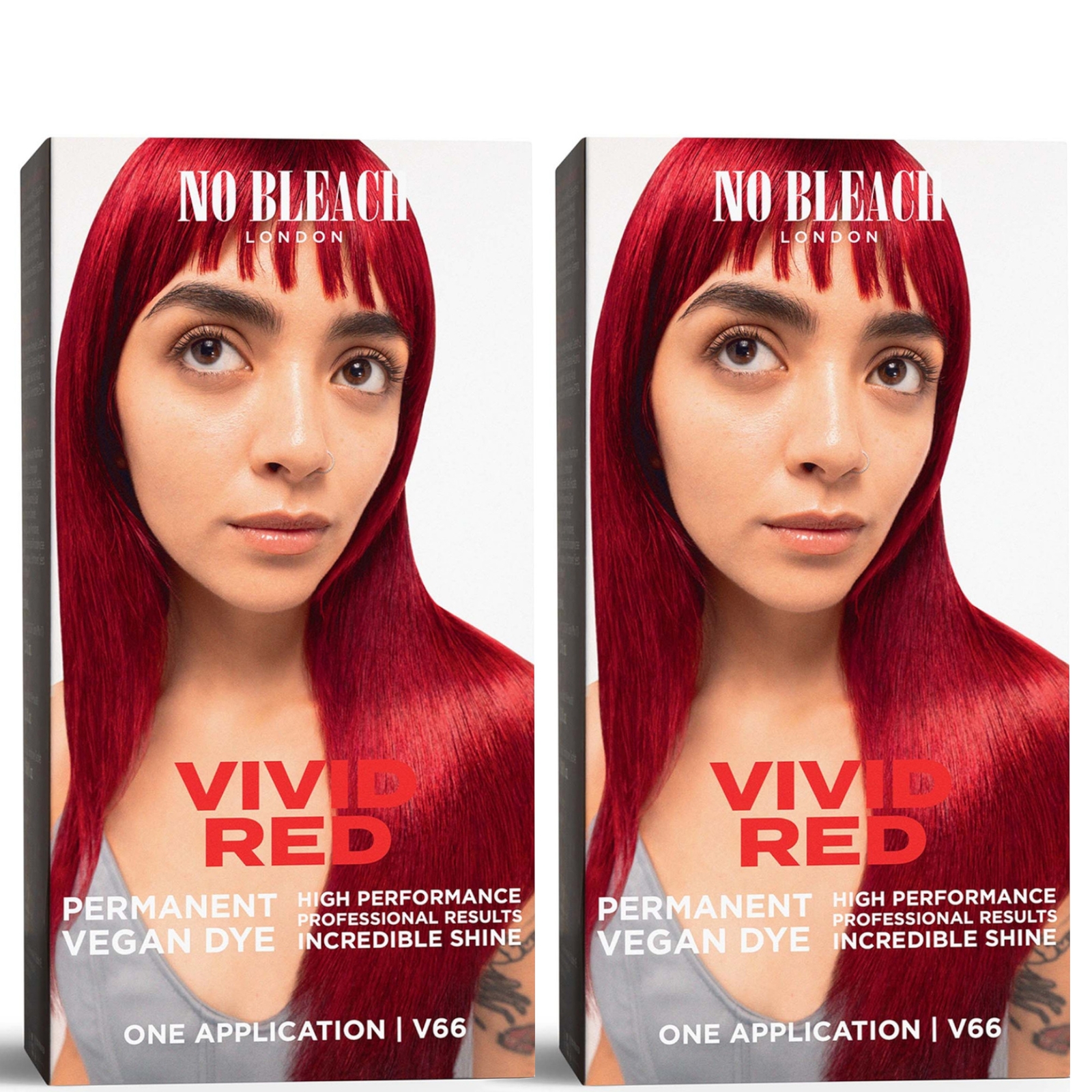Image of BLEACH LONDON Vivid Red Permanent Kit Duo