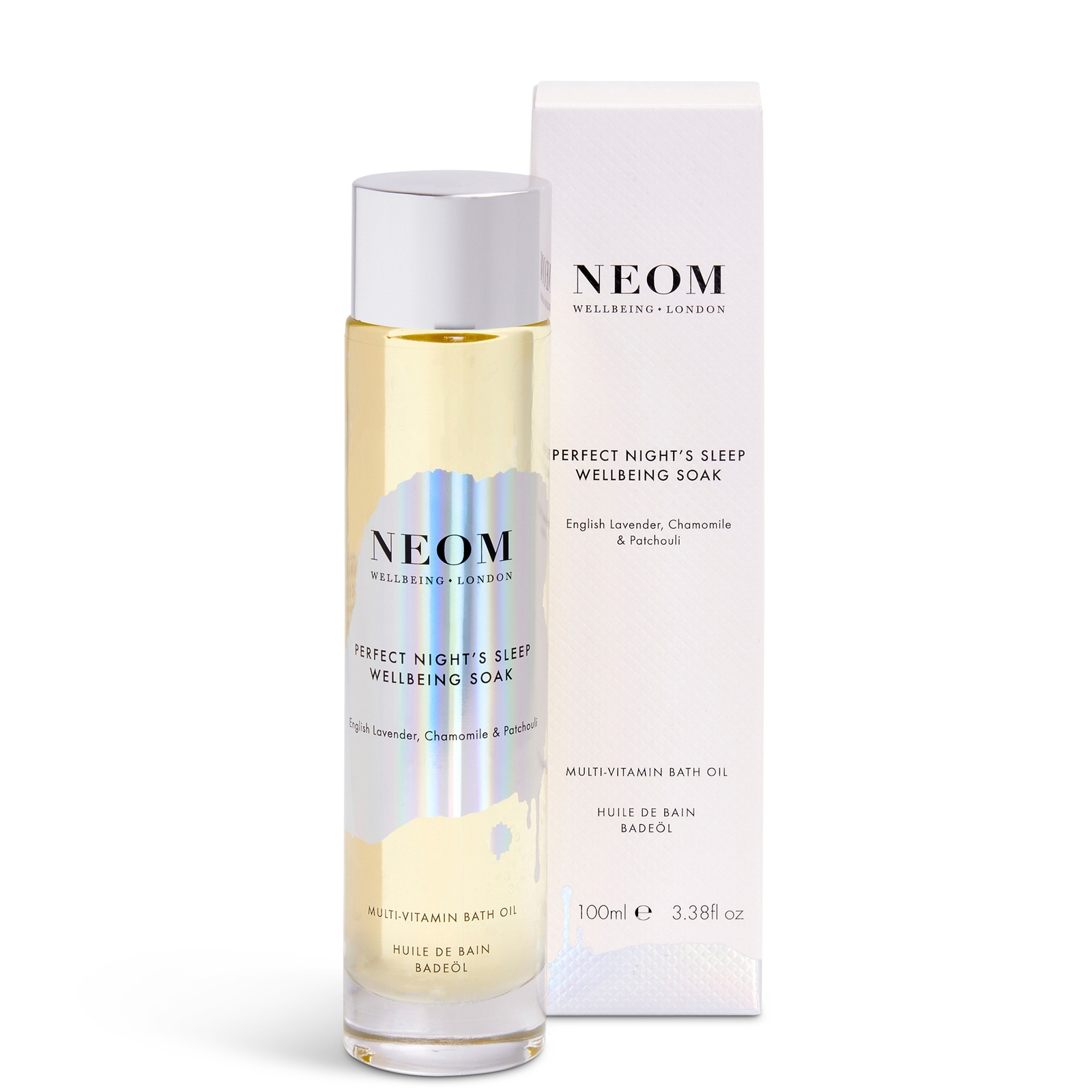 Image of NEOM Perfect Night’s Sleep Wellbeing Soak Multi-Vitamin Bath Oil 100ml