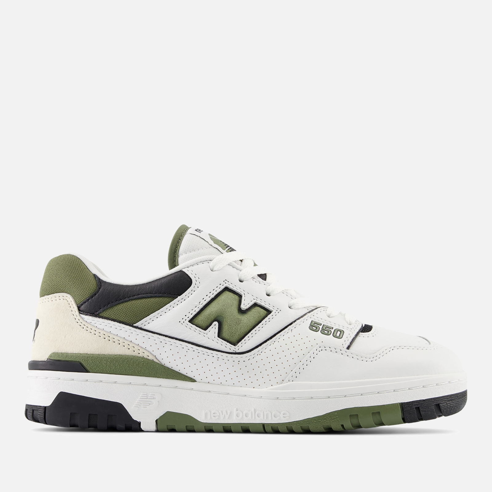 new balance men's 550 leather trainers - uk 7
