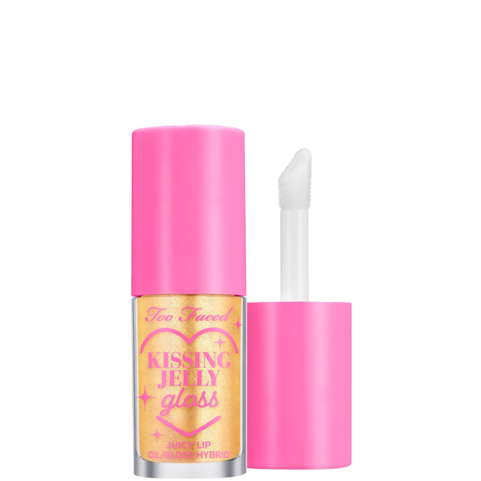 Too Faced Kissing Jelly Lip Oil Gloss 4.5ml - (Various Shades) - Pina Colada