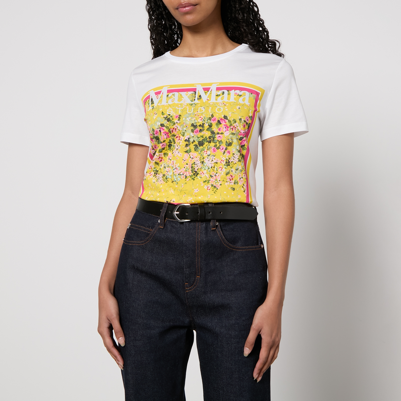 Max Mara Studio Rita Cotton-Jersey T-Shirt - S