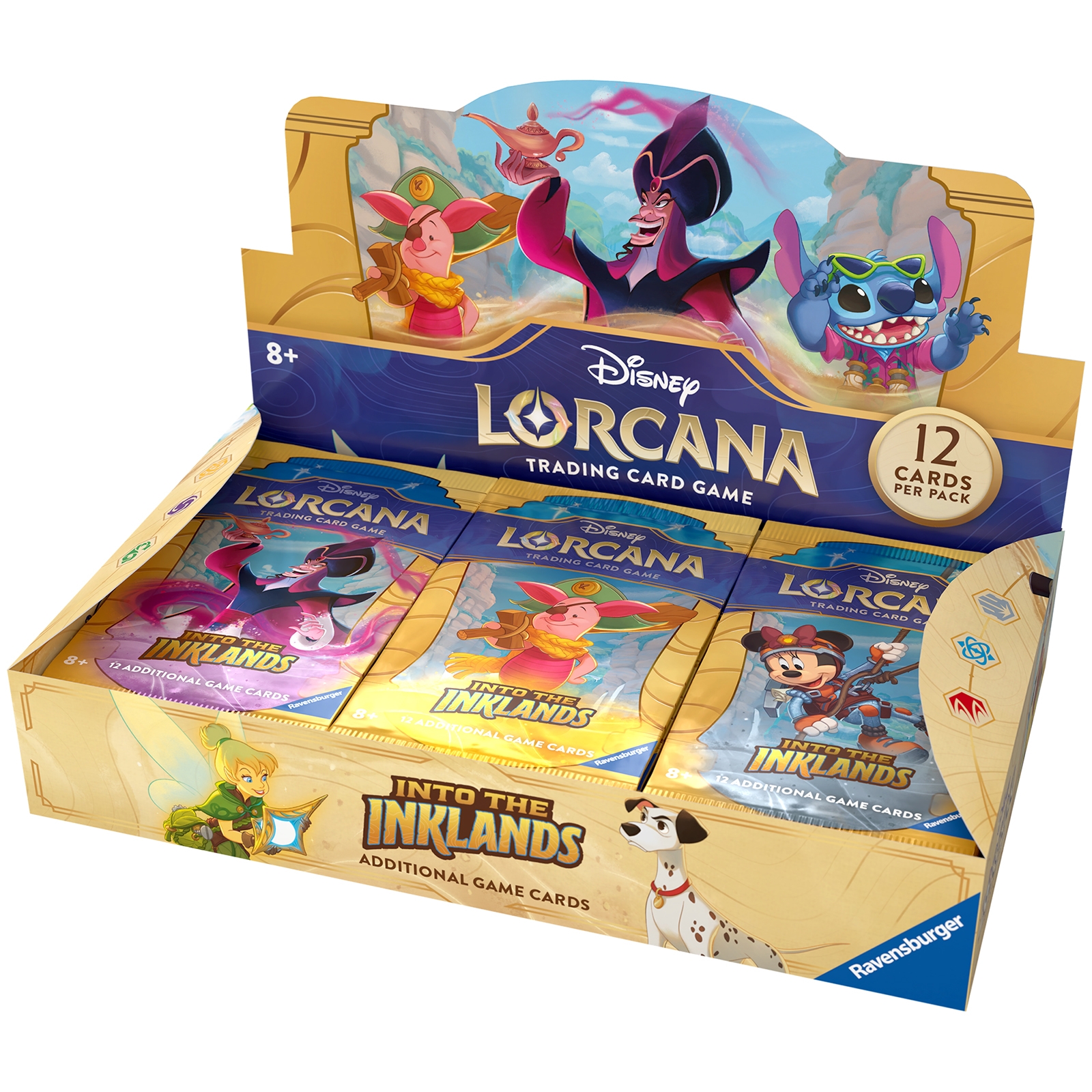 Image of Disney Lorcana Trading Card Game Into the Inklands Booster Packs CDU (24 Packs)