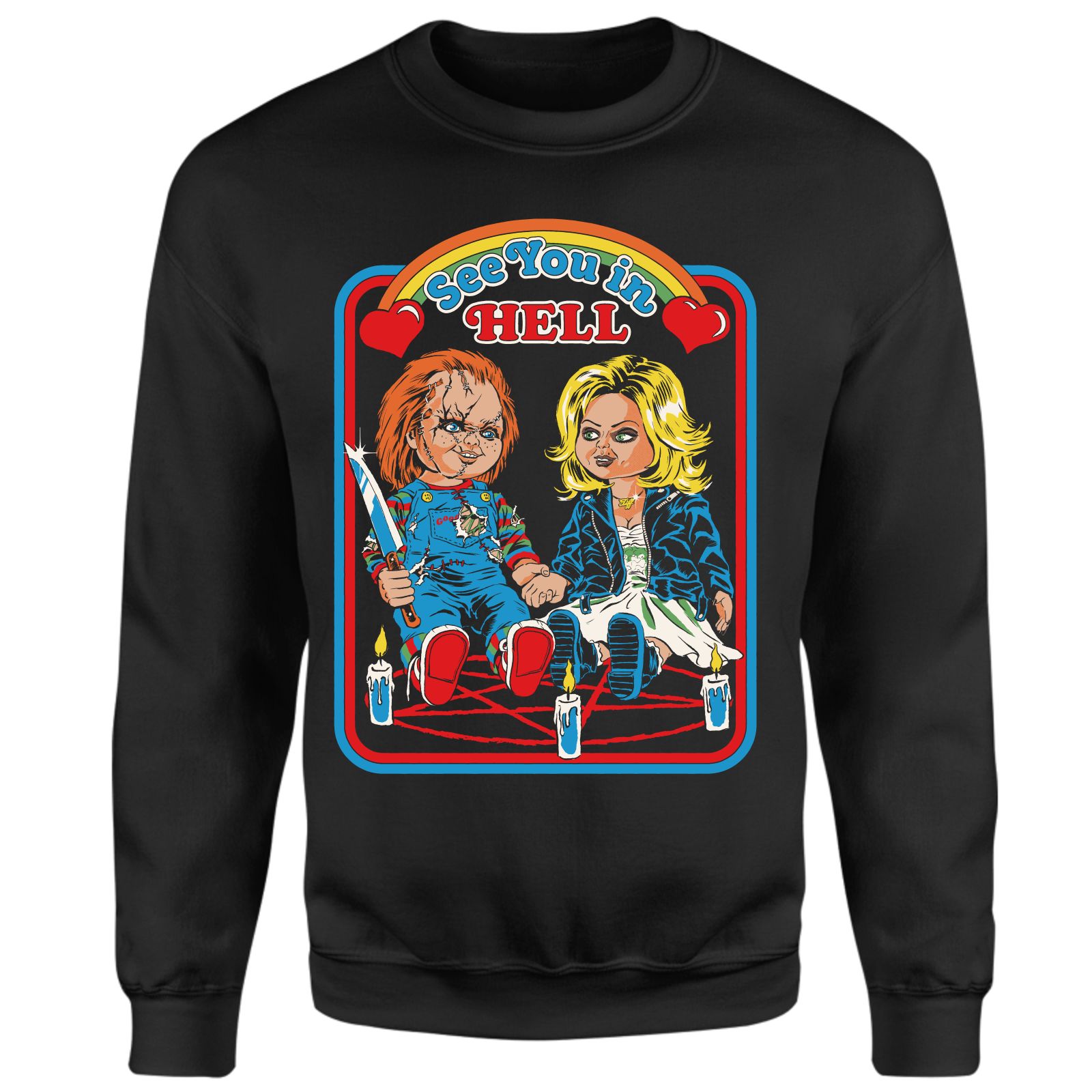 

Steven Rhodes Chucky See You In Hell Sweatshirt - Black - M - Nero