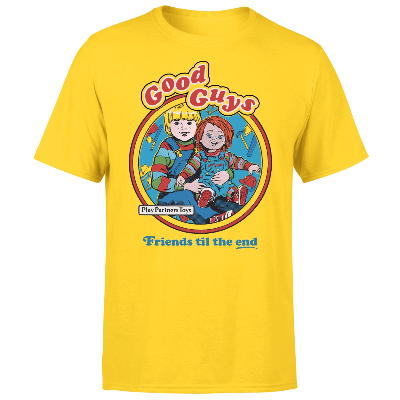 Steven Rhodes Good Guys Men's T-Shirt - Yellow - M - Giallo