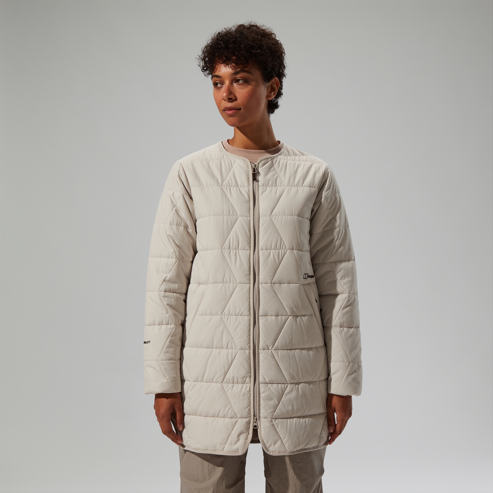 Women's Netherdene Quilted Insulated Jacket - Grey