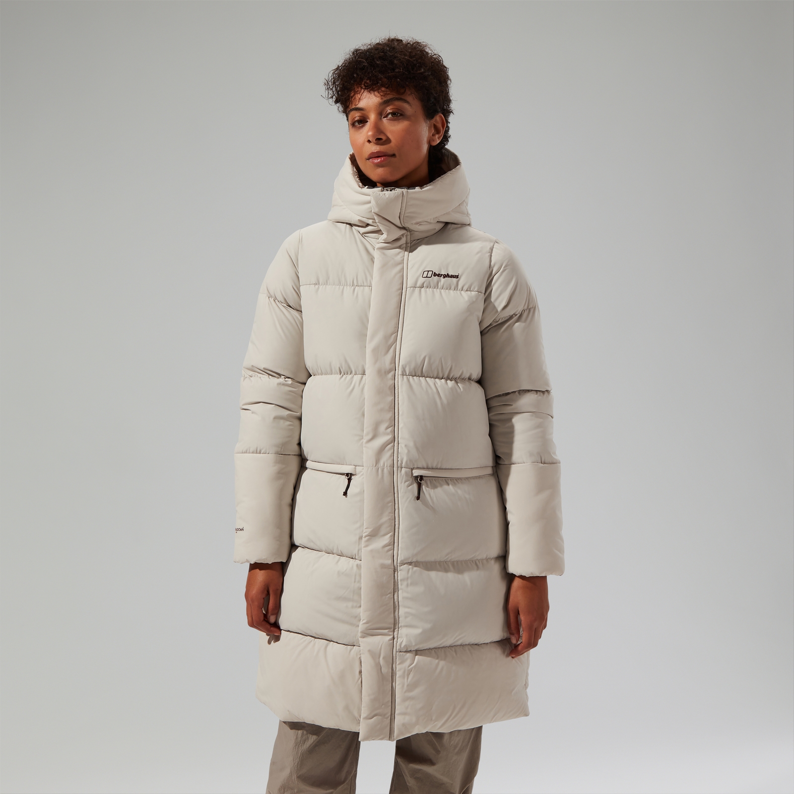 Women's Combust Reflect Long Insulated Jacket - Grey