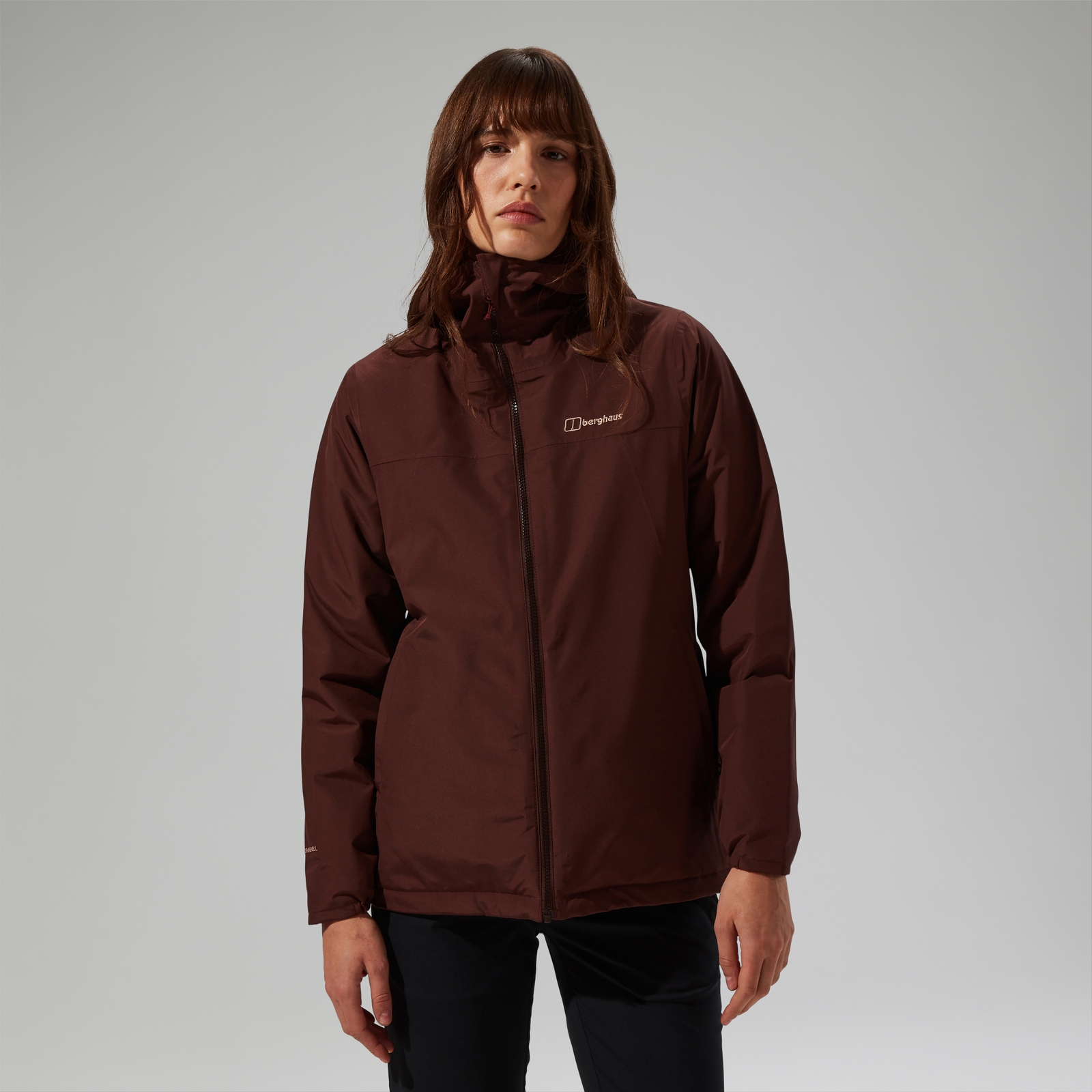 Women's Deluge Pro 3.0 Insulated Waterproof Jacket - Brown