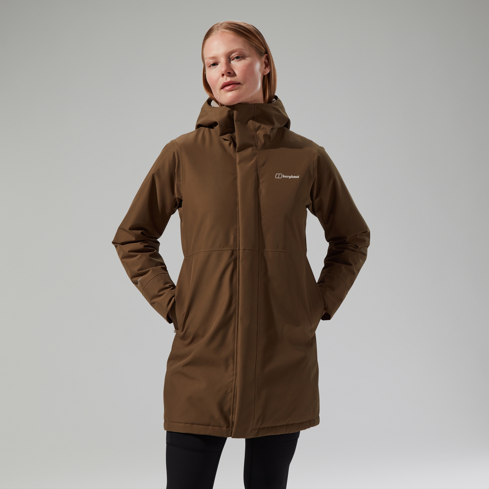 Women's Hinderwick Waterproof Jacket - Brown