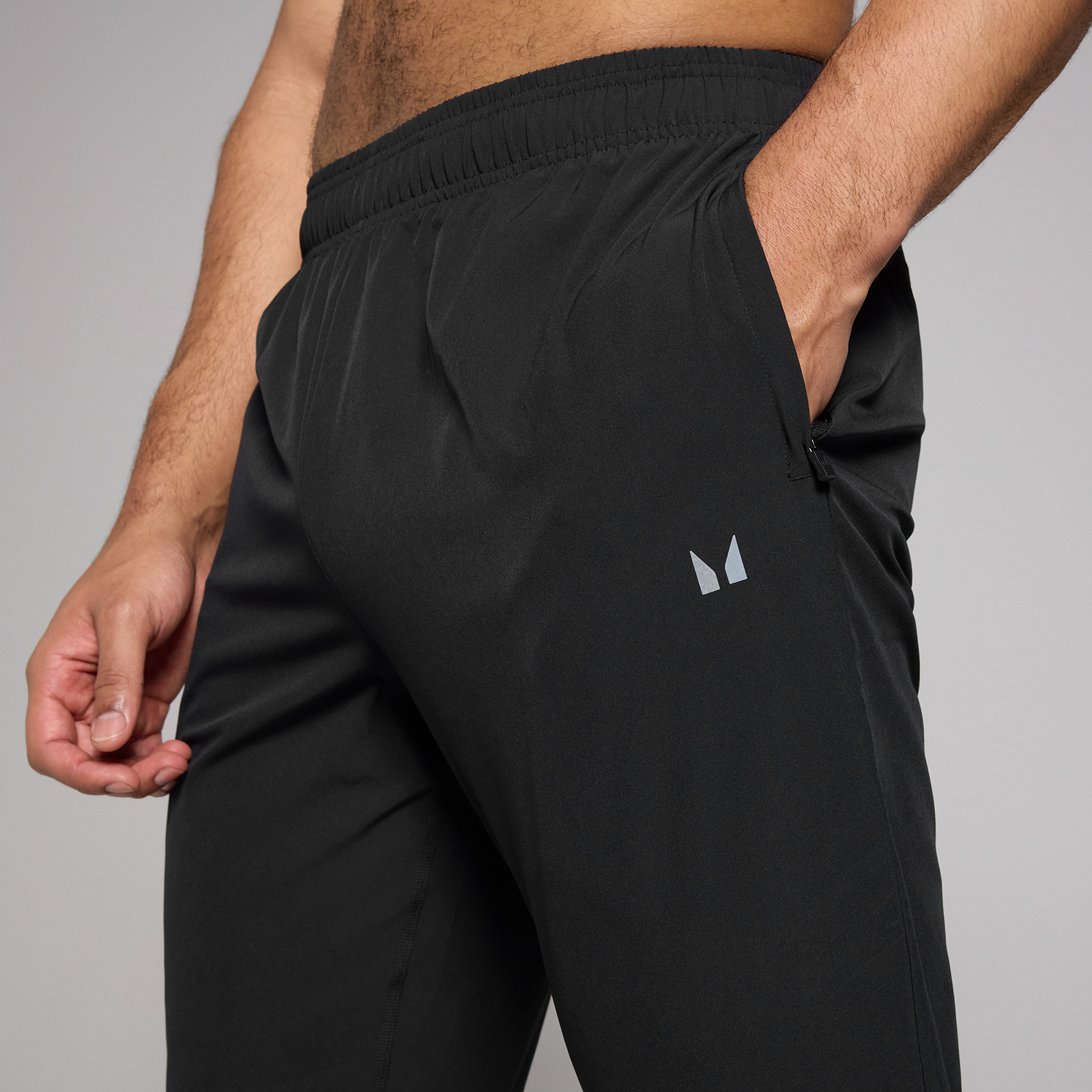 Thumbnail - MP Herren Training Gewebte Jogginghose — Schwarz - L