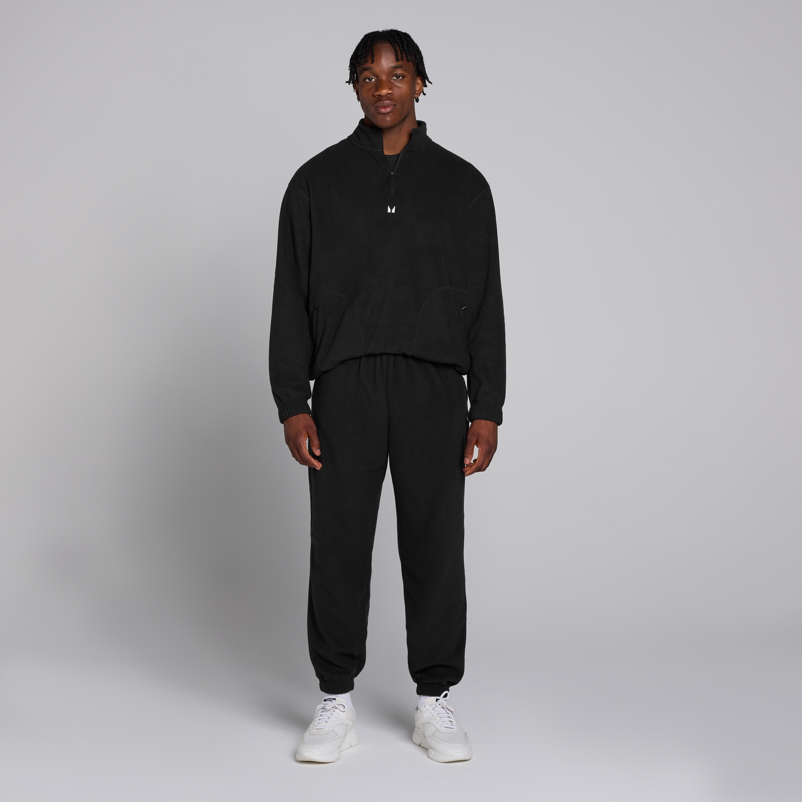 5059883423548 - Mens 1 4 Zip Fleece - Black - XXL 5059883423548 - Mens 1 4 Zip Fleece - Black - XXL