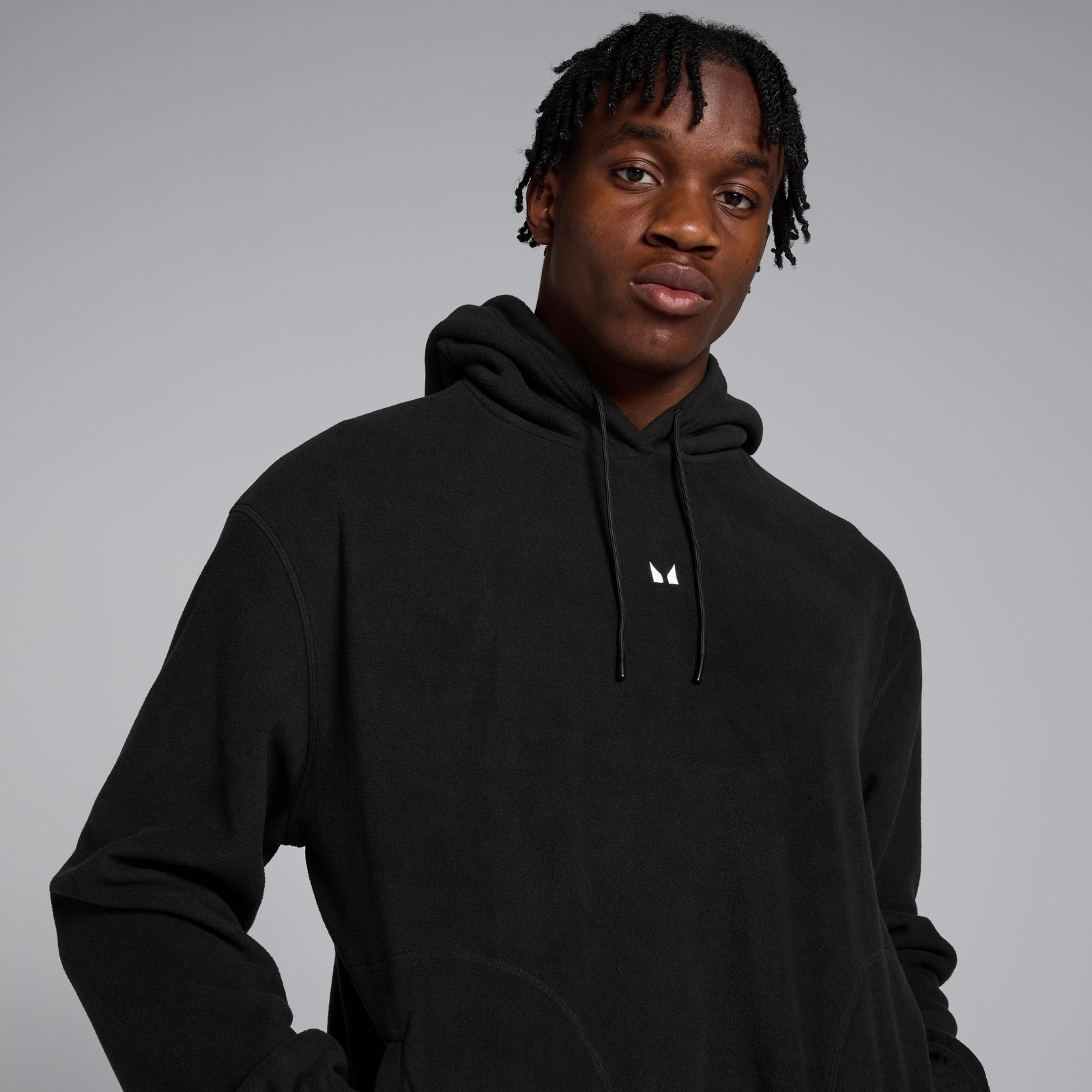Thumbnail - MP Herren Overhead-Fleece – Schwarz - XS