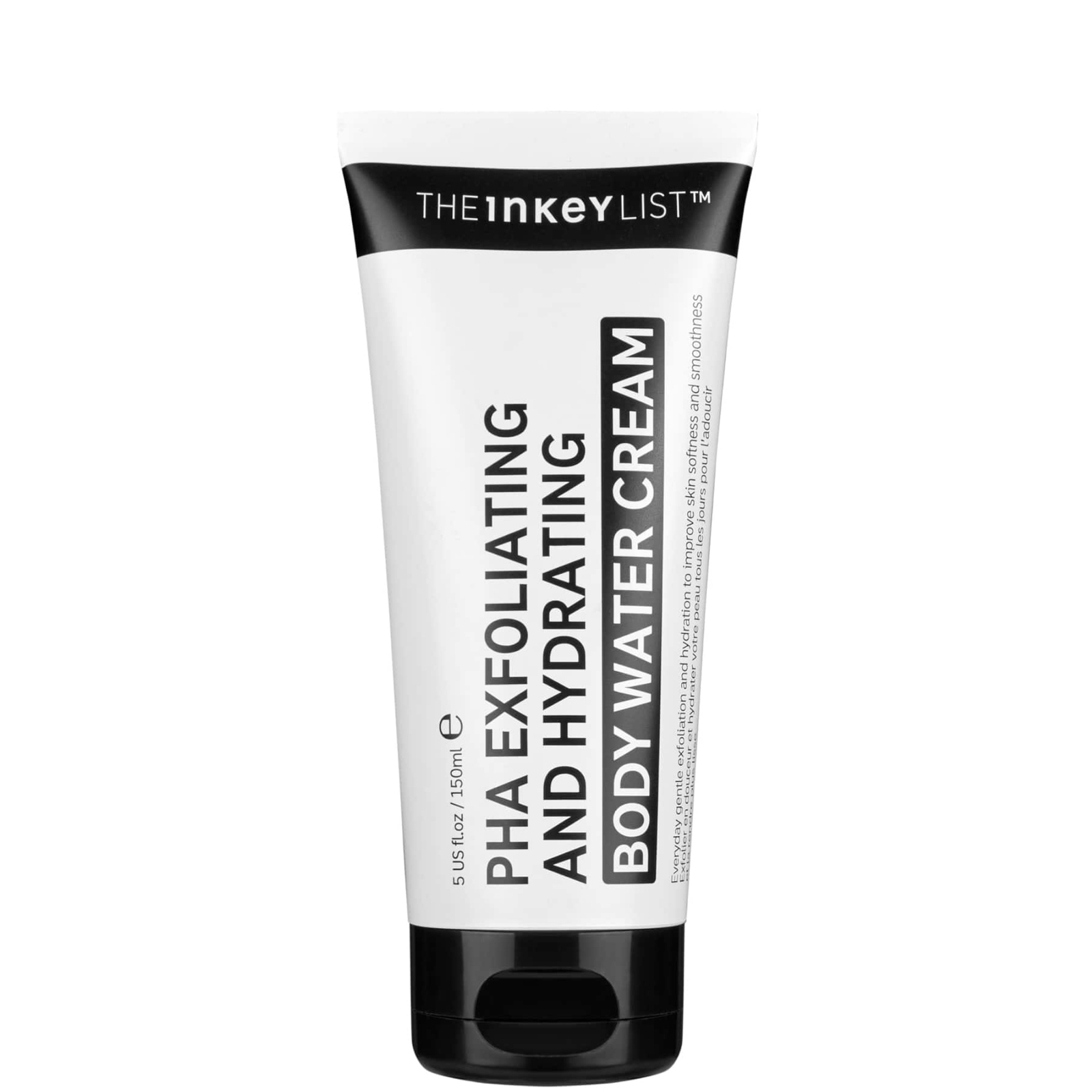 Image of The INKEY List PHA Exfoliating and Hydrating Body Water Cream 150ml