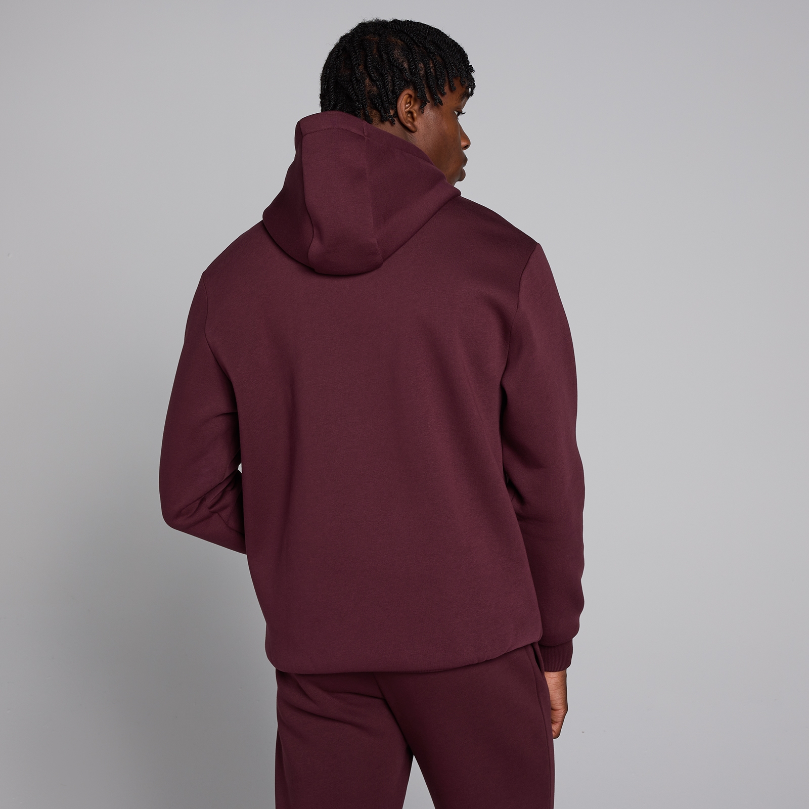 MP Herren Rest Day Kapuzenpullover – Dunkle Beere - XS