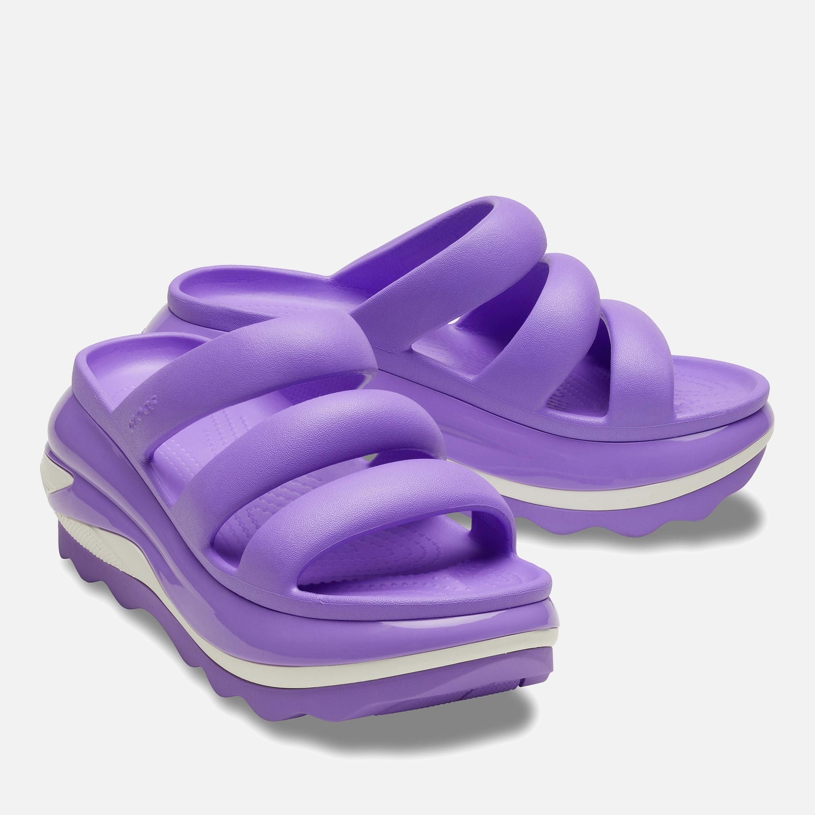 Crocs Women's Mega Crush Triple Strap Croslite™ Sandals - Uk M4/W5