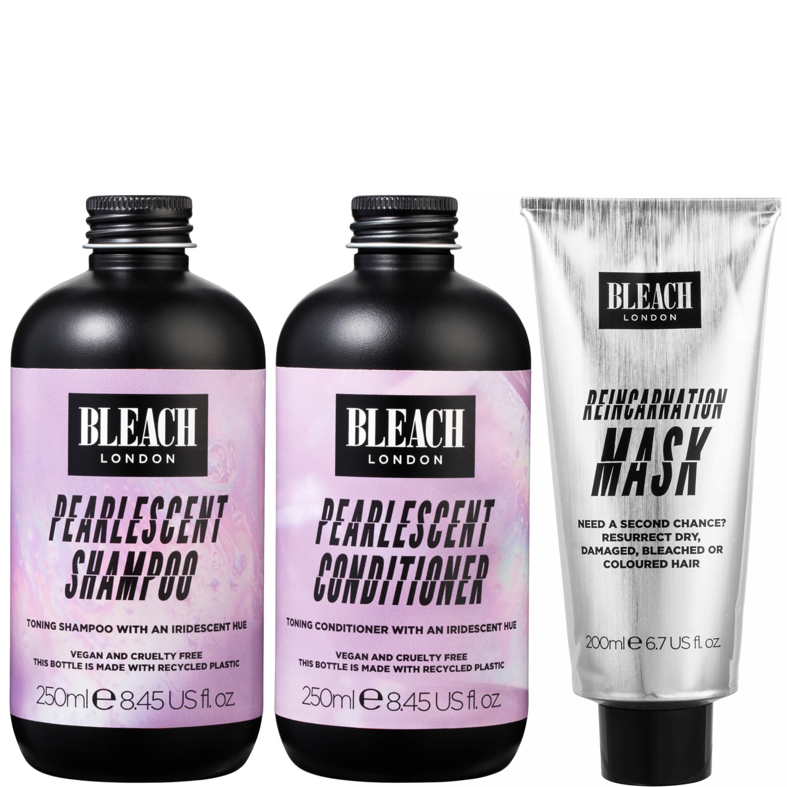Bleach London Pearlescent 3 Step Routine In Multi
