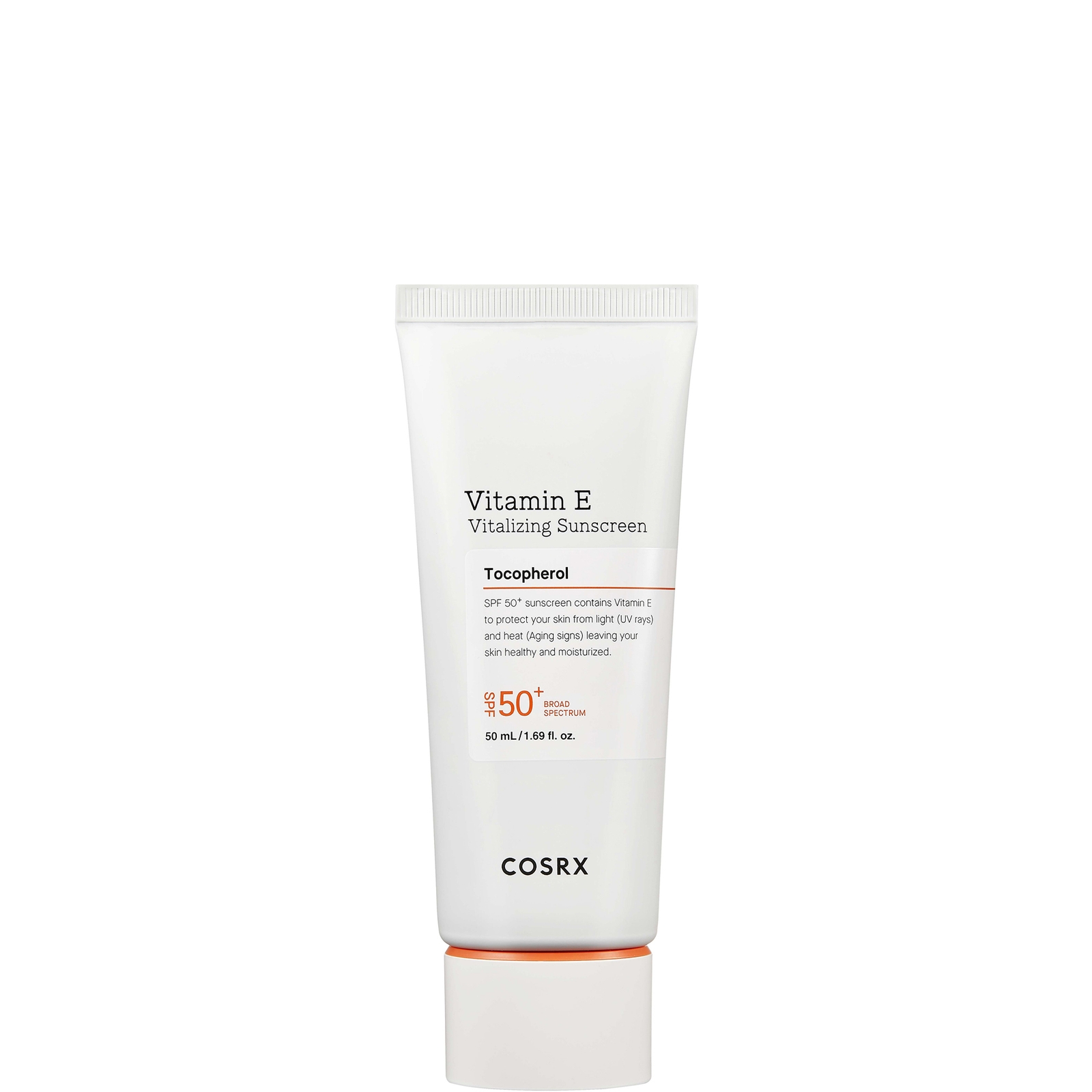 Shop Cosrx Vitamin E Vitalizing Sunscreen Spf 50+ 50ml