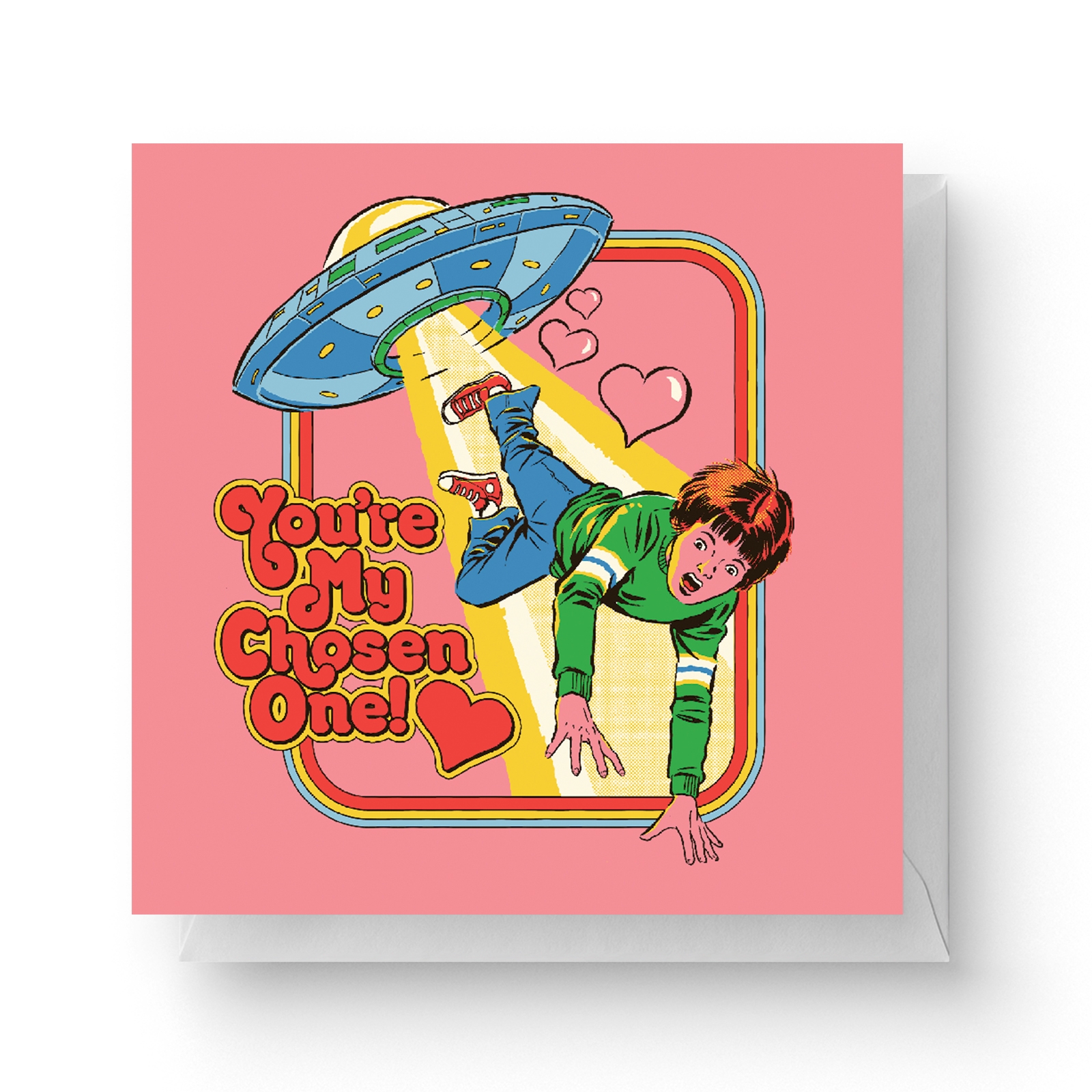 

Steven Rhodes You're My Chosen One Square Greetings Card