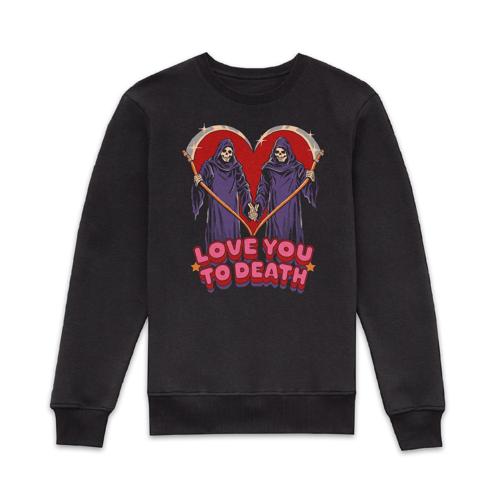 Steven Rhodes Love You To Death Sweatshirt - Black - M - Black