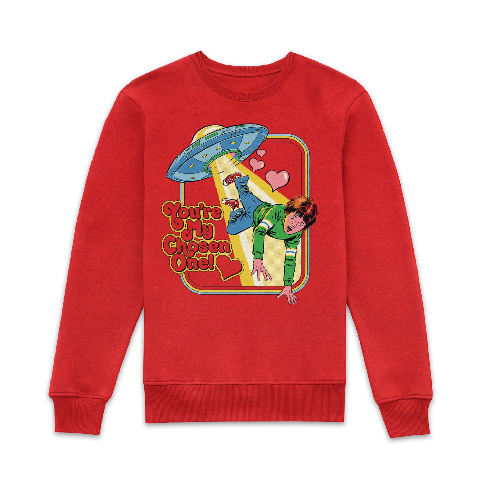 Steven Rhodes You're My Chosen One Sweatshirt - Red - XXL - Red
