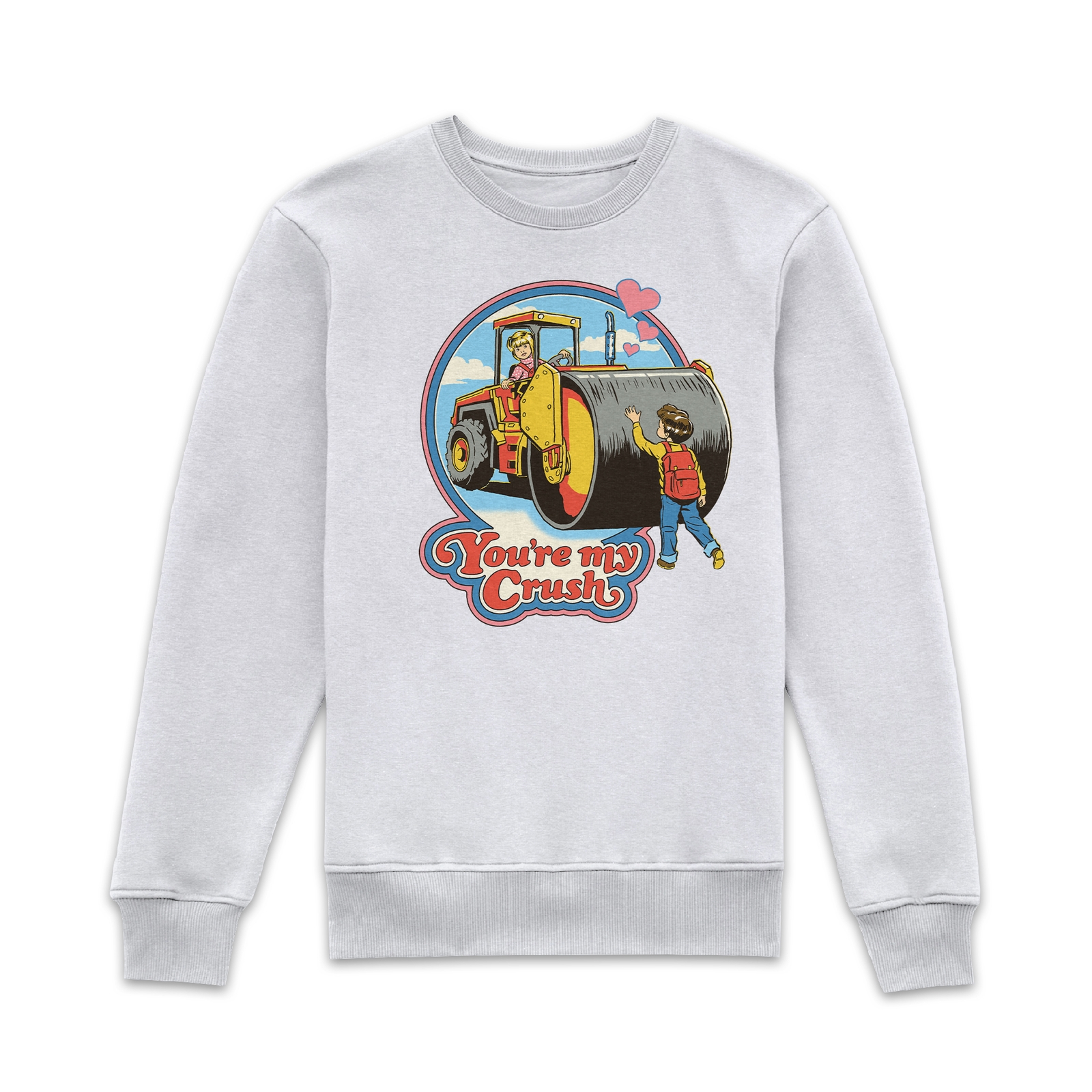 

Steven Rhodes You're My Crush Sweatshirt - White - M - Bianco