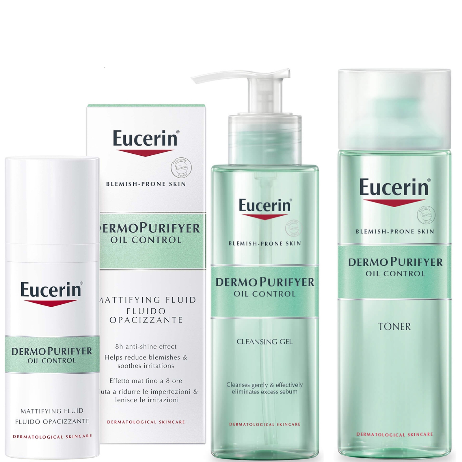 Eucerin Dermo-purifyer Anti-blemish Bundle In Multi