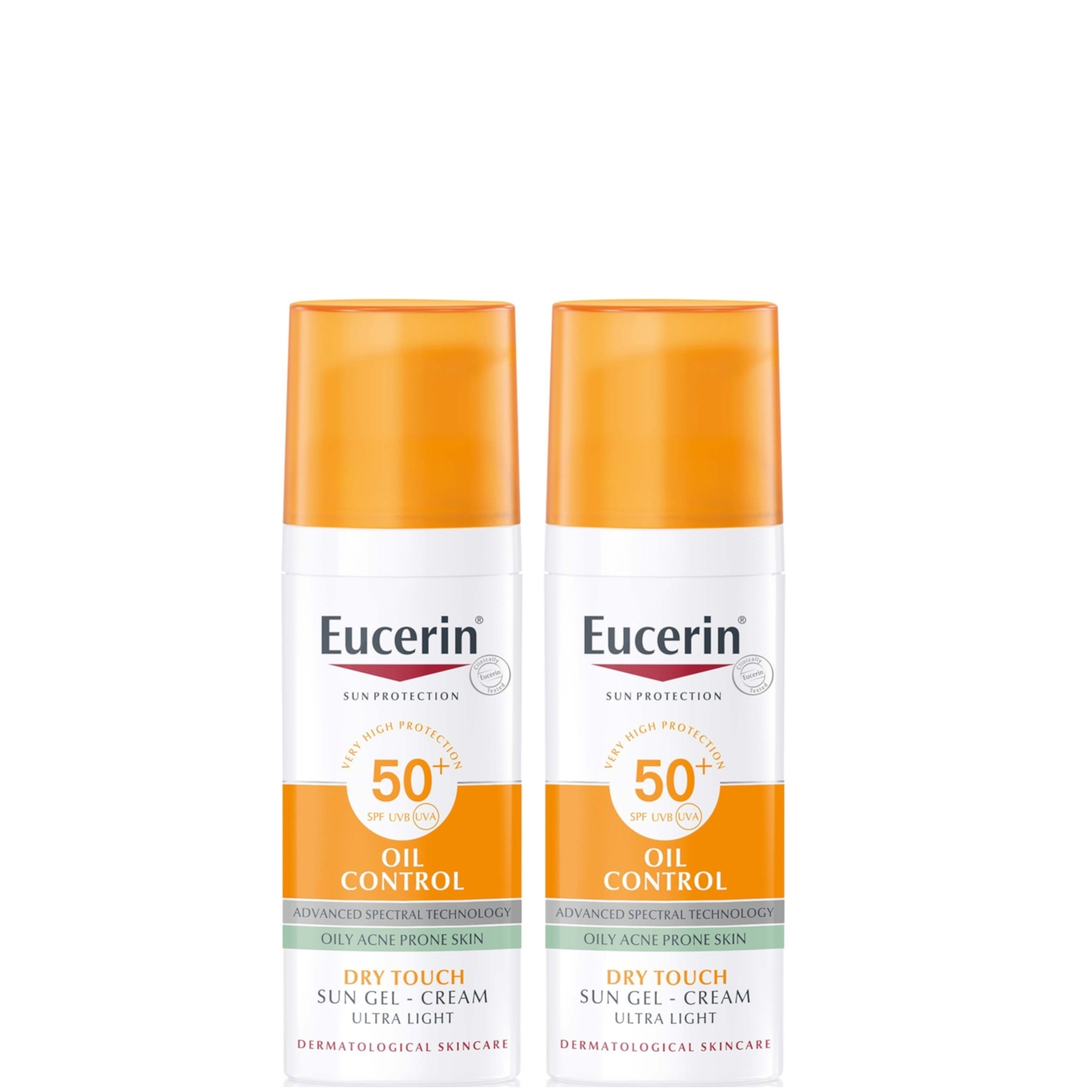 Eucerin Sun Oil Control Spf50 Duo In White