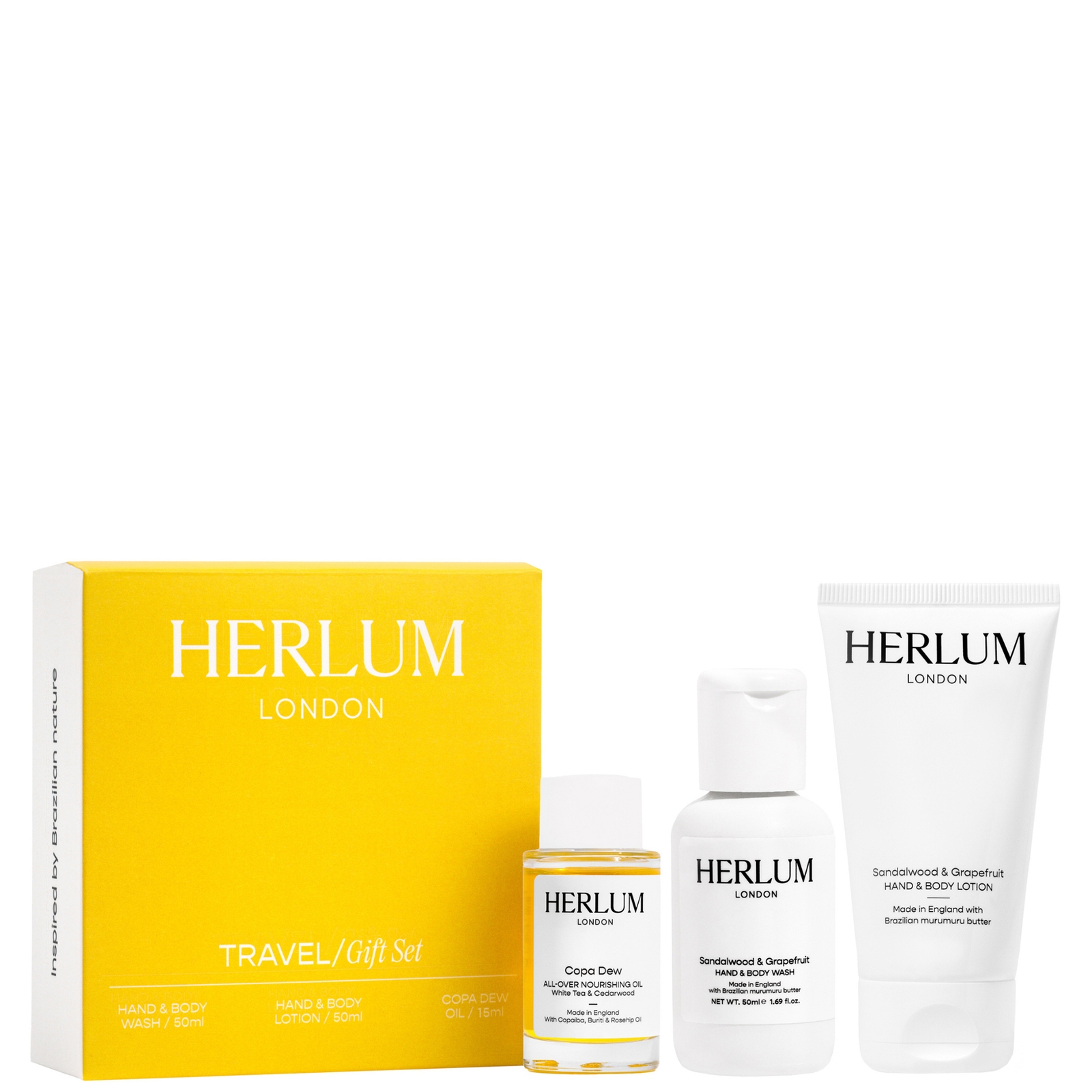 Herlum Travel Gift Set (Worth £40.00)