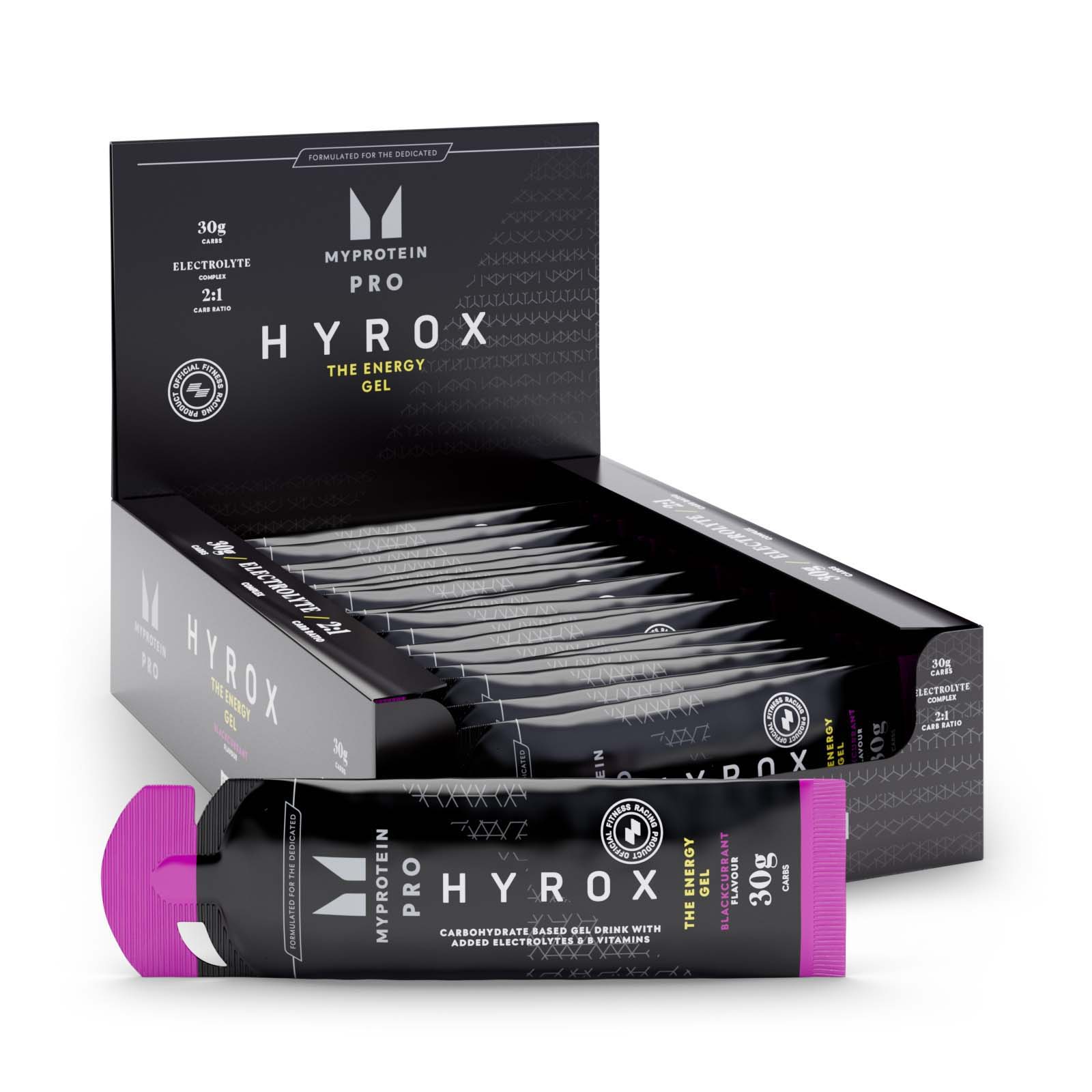 Myprotein UK MyProtein THE Energy Gel - 20 x 60g - Blackcurrant