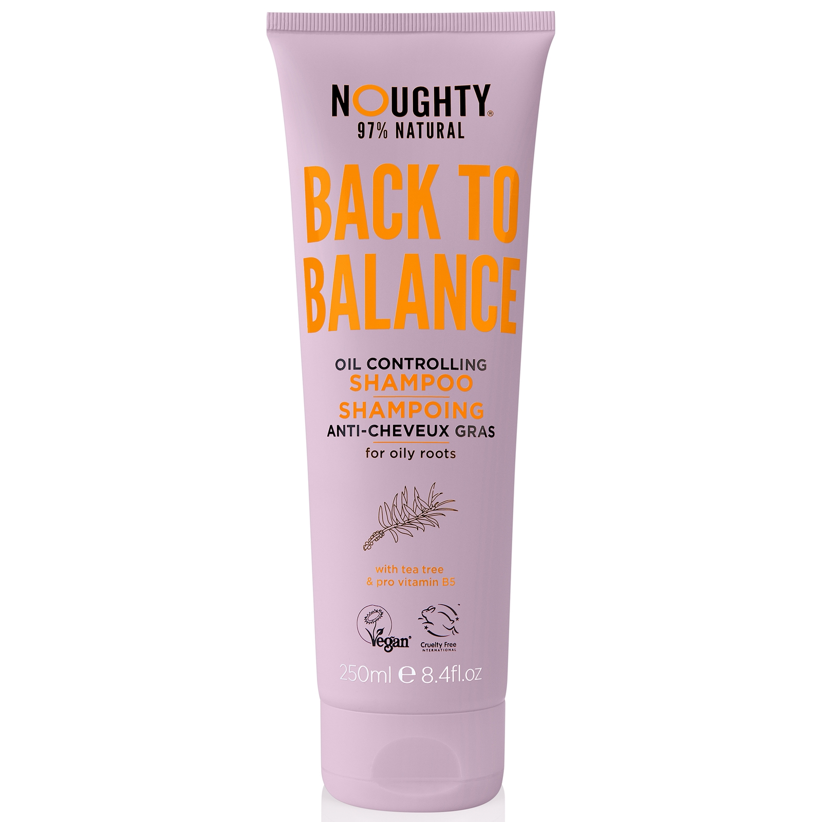 Noughty Back To Balance Shampoo 250ml In White