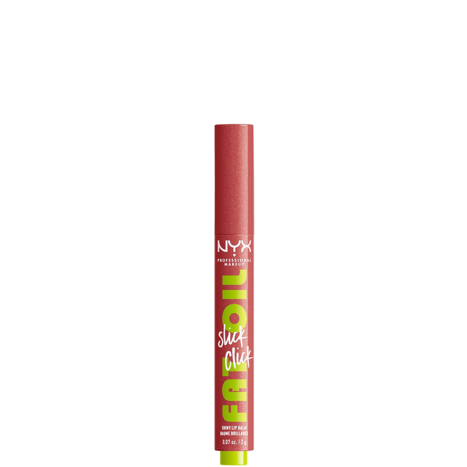 NYX Professional Makeup Fat Oil Slick Click Lip Balm 2ml (Various Shades) - No Filter Needed